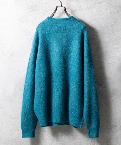 Number (N)ine Number nine MOHAIR SOLID JACQUARD KNIT CARDIGAN KURT size 4 Size US XL / EU 56 / 4 - 2 Thumbnail