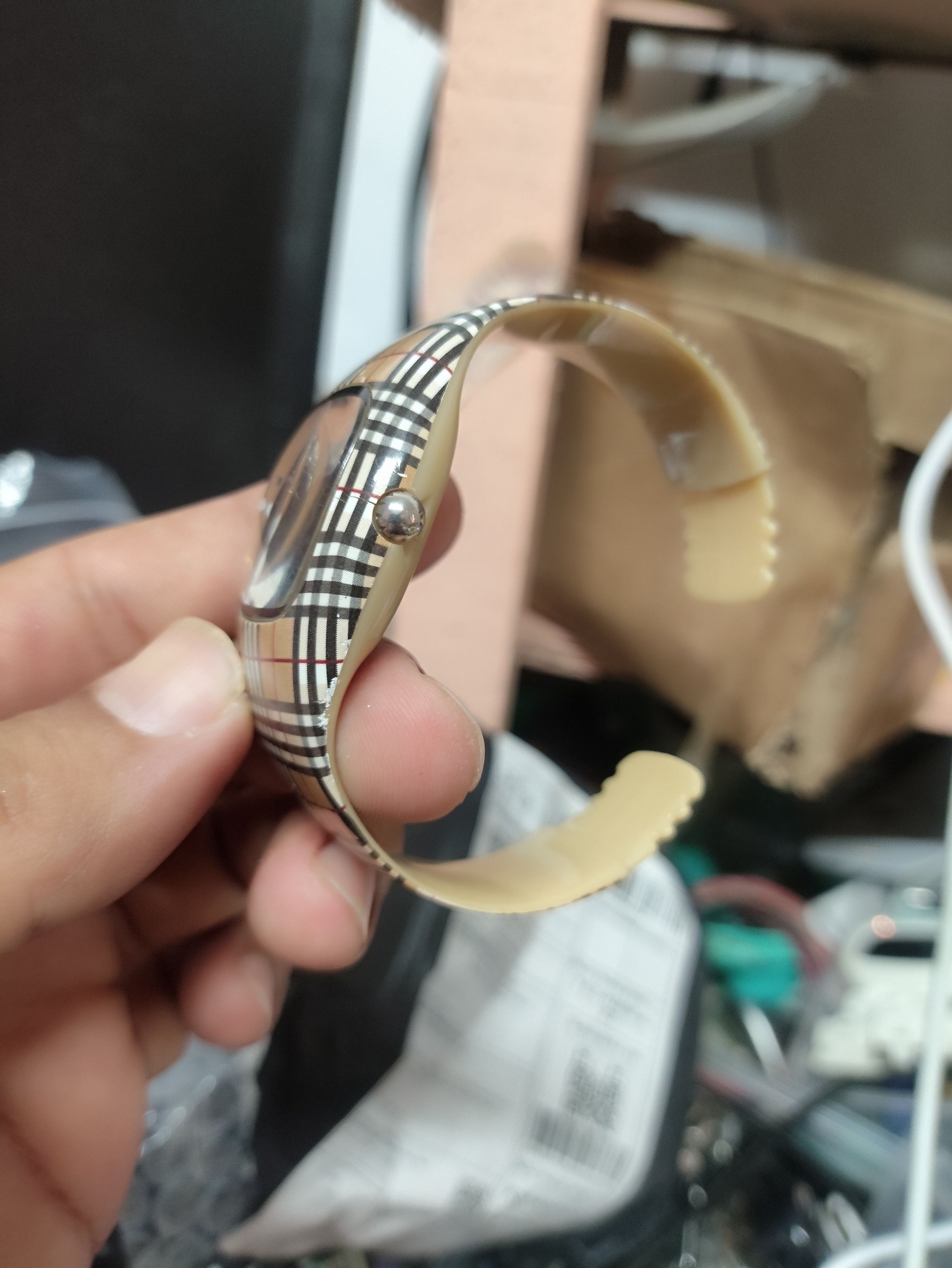 Designer × Vintage AM2PM QUARTZ JAPAN WATCH (DESIGN BURBERRY) Size ONE SIZE - 12 Thumbnail