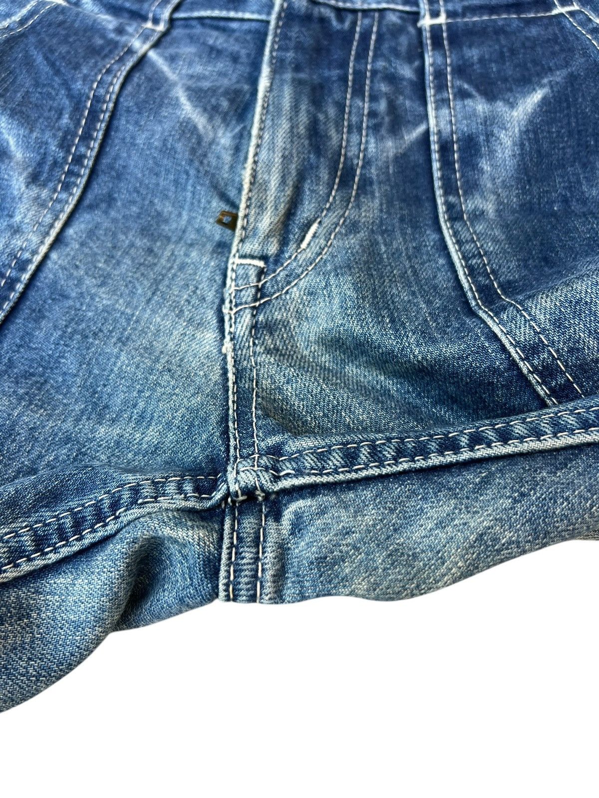Eternal Distressed Mud Wash Stains Denim Eternal Japan Fatigue Jeans Size US 29 - 14 Thumbnail