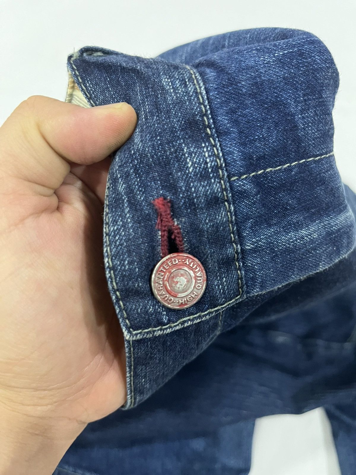 Eternal Japanese Eternal patch Denim Trouser Pants Size 34 Size US 34 / EU 50 - 11 Thumbnail