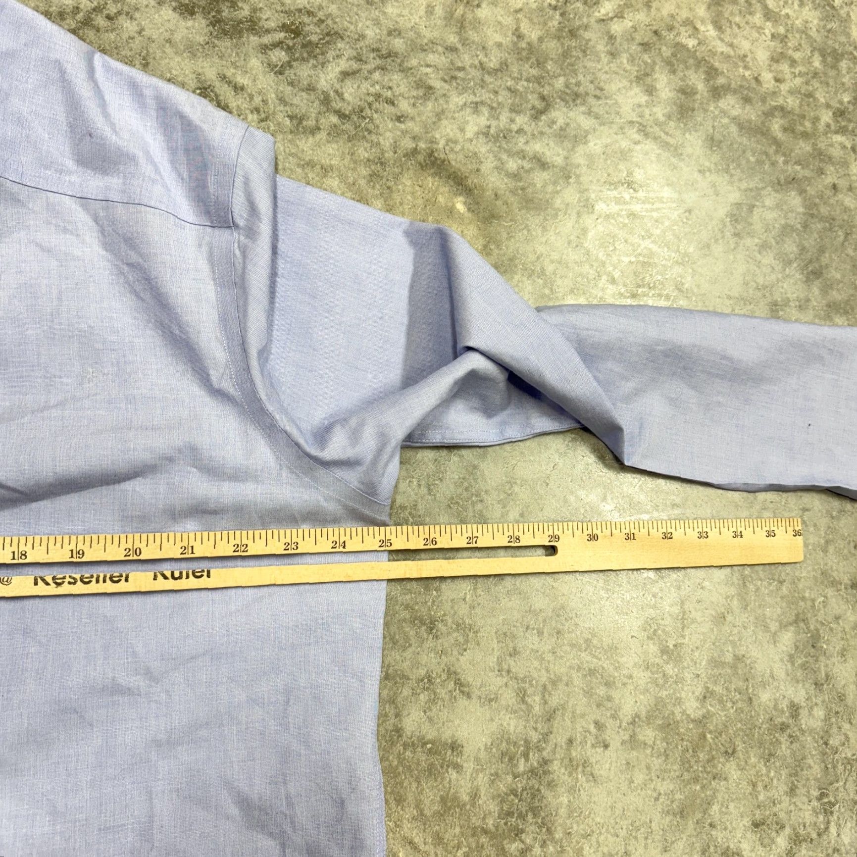 UNTUCKit UNTUCKit Men 2XL Blue Solid Long Sleeve Button-Down Wrinkle Free Slim Shirt Size US XXL / EU 58 / 5 - 4 Thumbnail