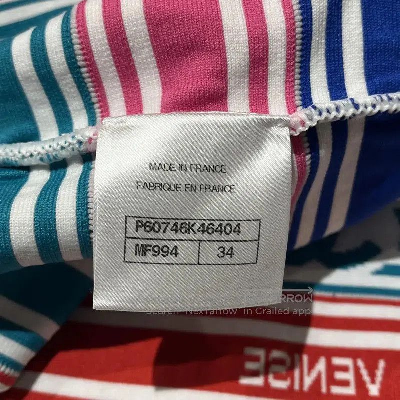 Chanel Chanel Colorful Striped Skirt for Summer . Size 23" - 6 Thumbnail