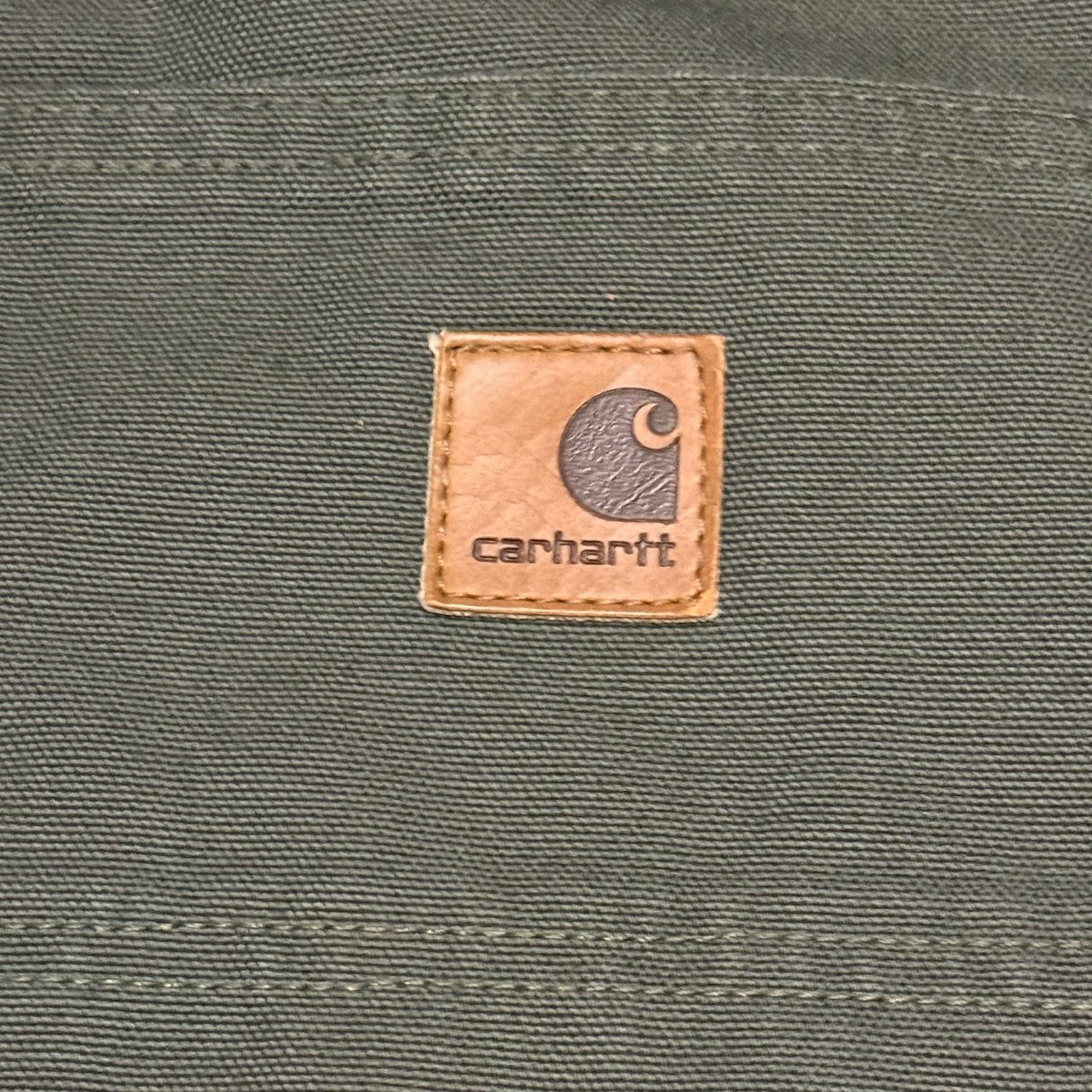 Carhartt Vintage Carhartt B11 MOS Carpenter Pants 42x28 Moss Green Size US 42 / EU 58 - 5 Thumbnail