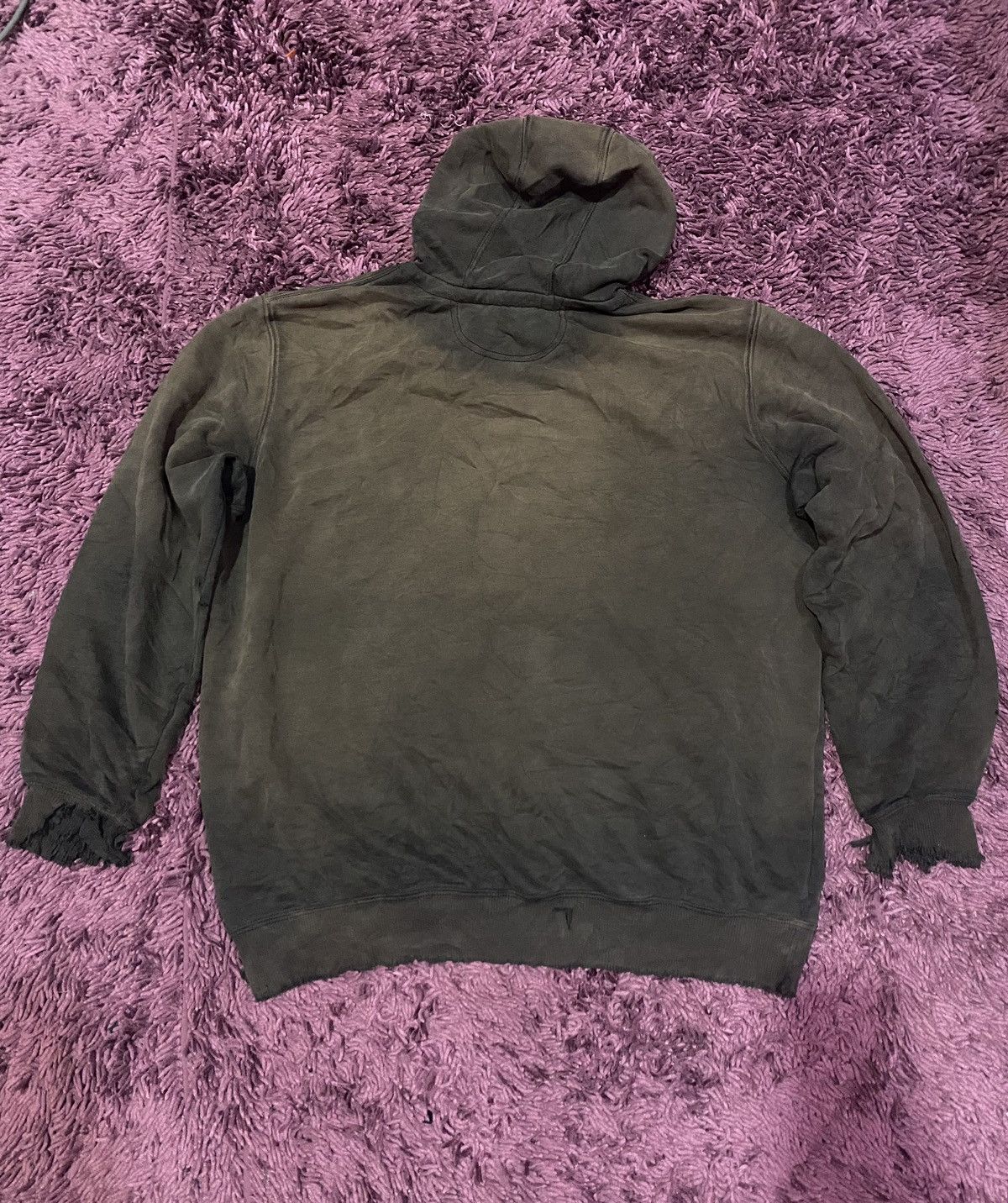 Carhartt × Vintage Trashed Carhartt Sun Faded Hoodie Size US XL / EU 56 / 4 - 2 Thumbnail