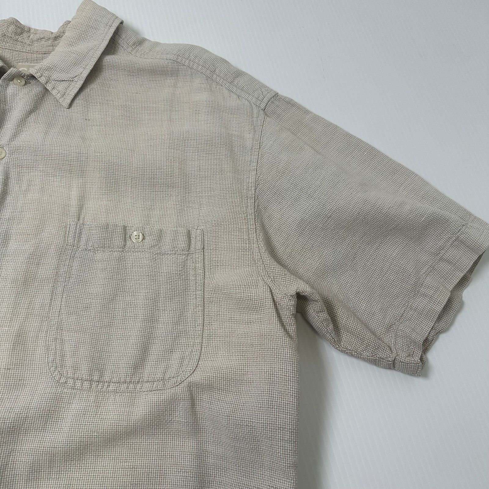 Other CRB Khakis Linen Blend Short Sleeve Button Up Shirt XLT Size US XL / EU 56 / 4 - 2 Thumbnail