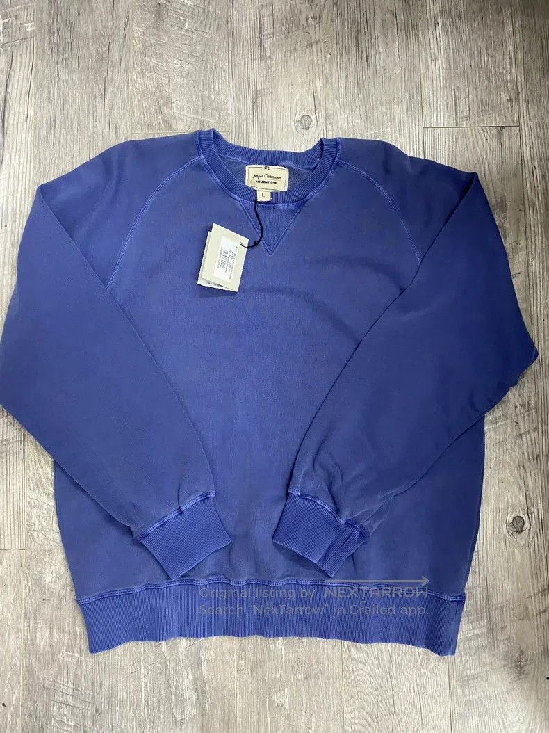 Nigel Cabourn Nigel Cabourn Blue dyed sweatshirt Size US L / EU 52-54 / 3 - 1 Thumbnail