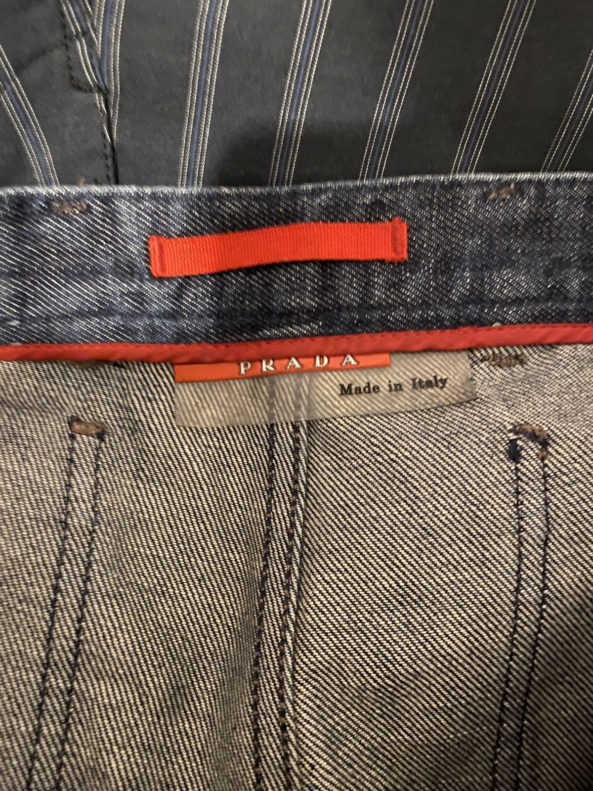 Prada Prada sport low rise denim jeans Size US 32 / EU 48 - 3 Thumbnail