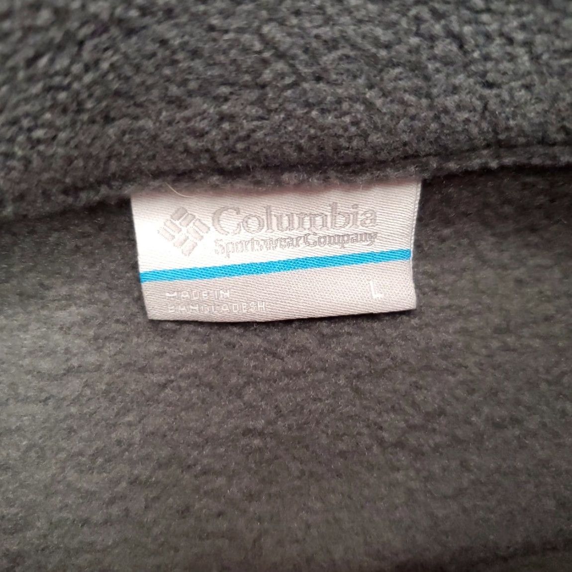 Etro VINTAGE Columbia Sweater Men L Gray T Snap Fleece Pullover Outdoor Retro Classic Size US L / EU 52-54 / 3 - 3 Thumbnail
