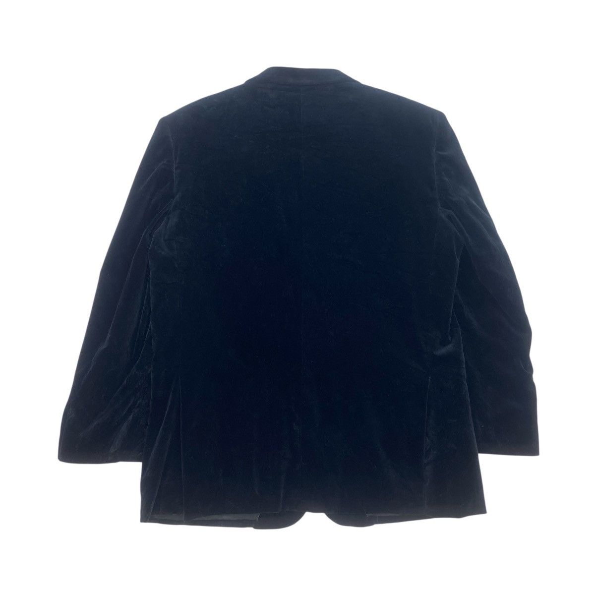 Pierre Balmain Vintage Pierre Balmain Black Velvet Blazer Coat Size US S / EU 44-46 / 1 - 3 Thumbnail