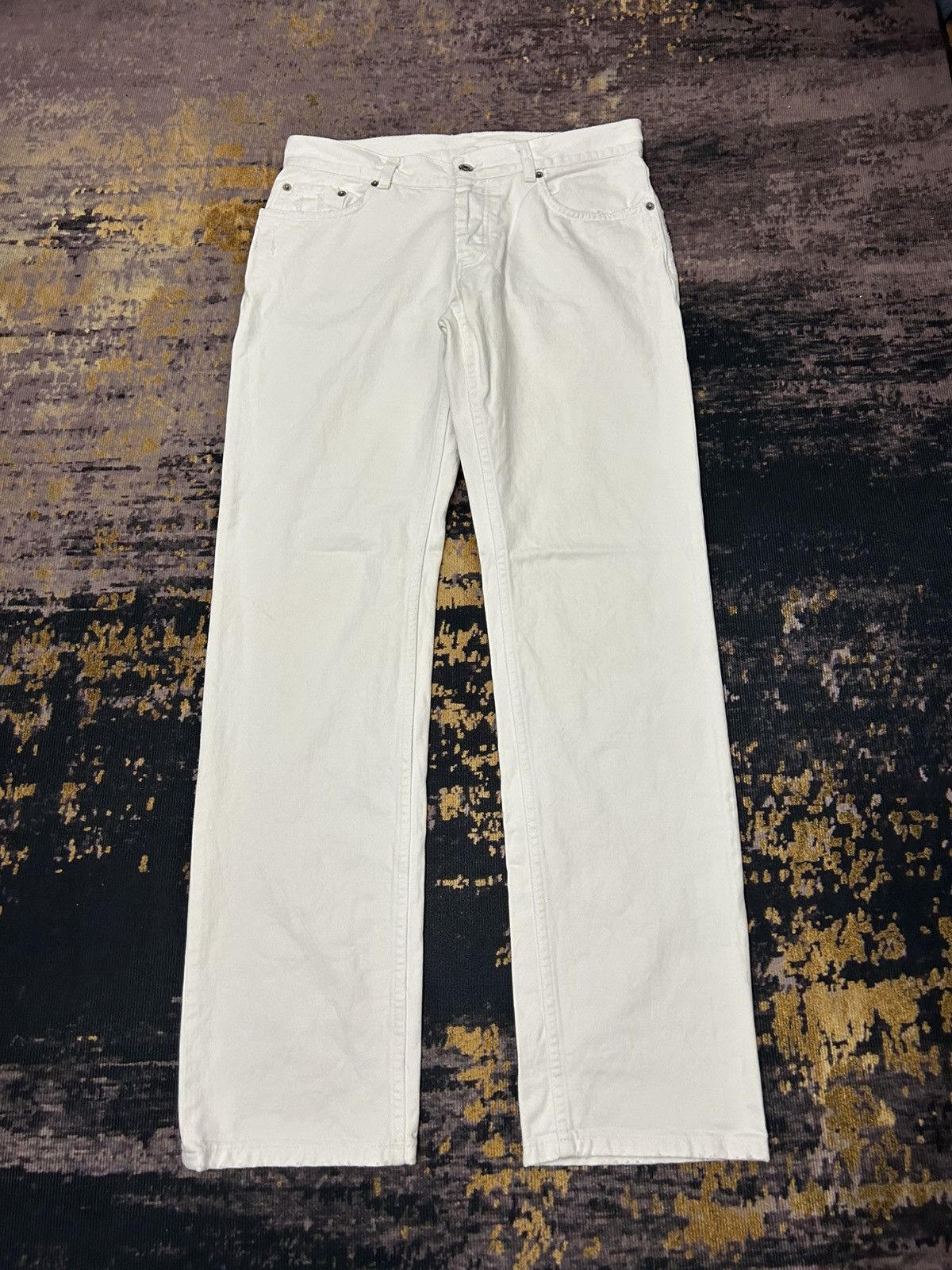 Helmut Lang Helmut Lang White Vintage Broken Denim Size US 32 / EU 48 - 3 Thumbnail