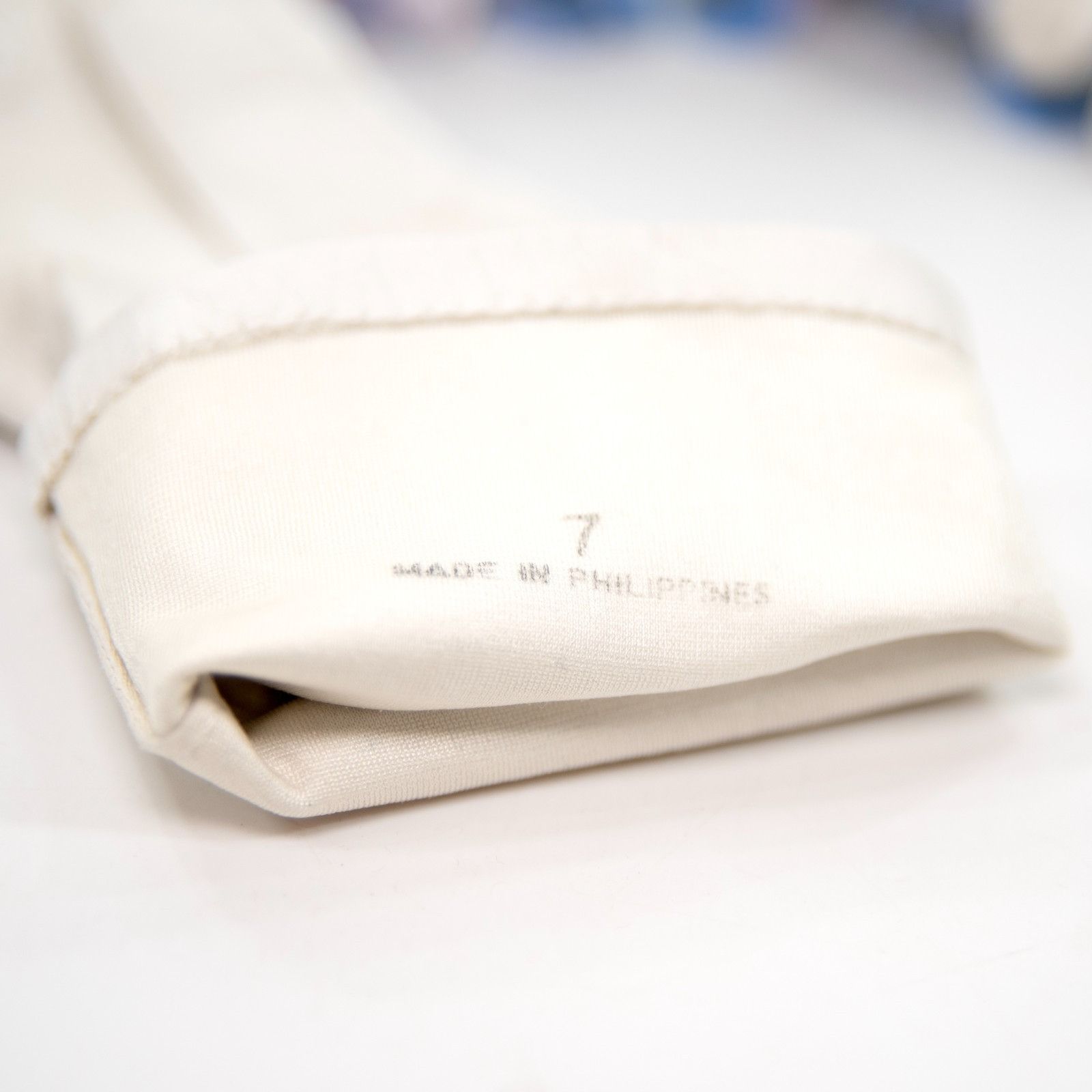 Other Antique 1940s Vintage Butter Soft Ivory French Leather Silk Size ONE SIZE - 5 Thumbnail