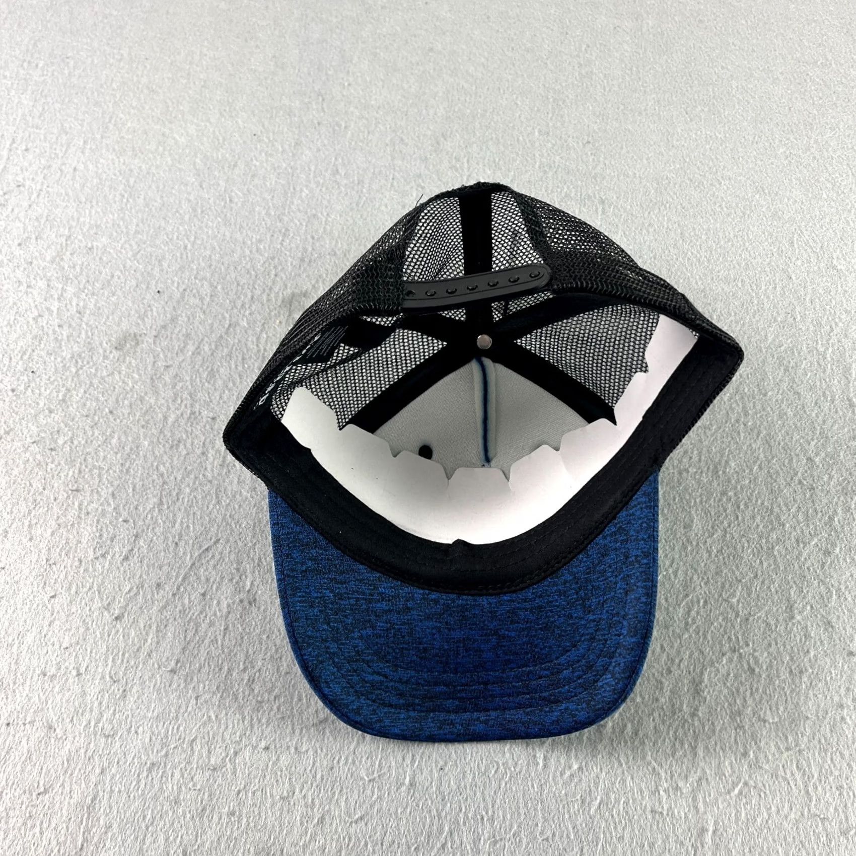 Affliction Affliction Hat Cap Blue Black Trucker Adjustable Snapback Embroidered Adult NEW Men One Size Polyester Size ONE SIZE - 5 Thumbnail