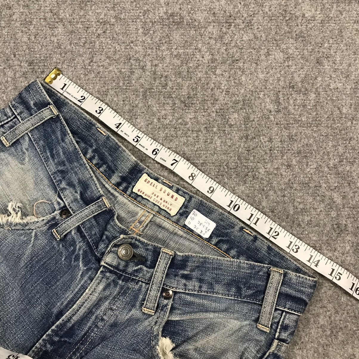 Japanese Brand × Spellbound SPELLBOUND LIGHT DENIM BOOTCUT JEANS PANTS Size US 28 / EU 44 - 14 Thumbnail