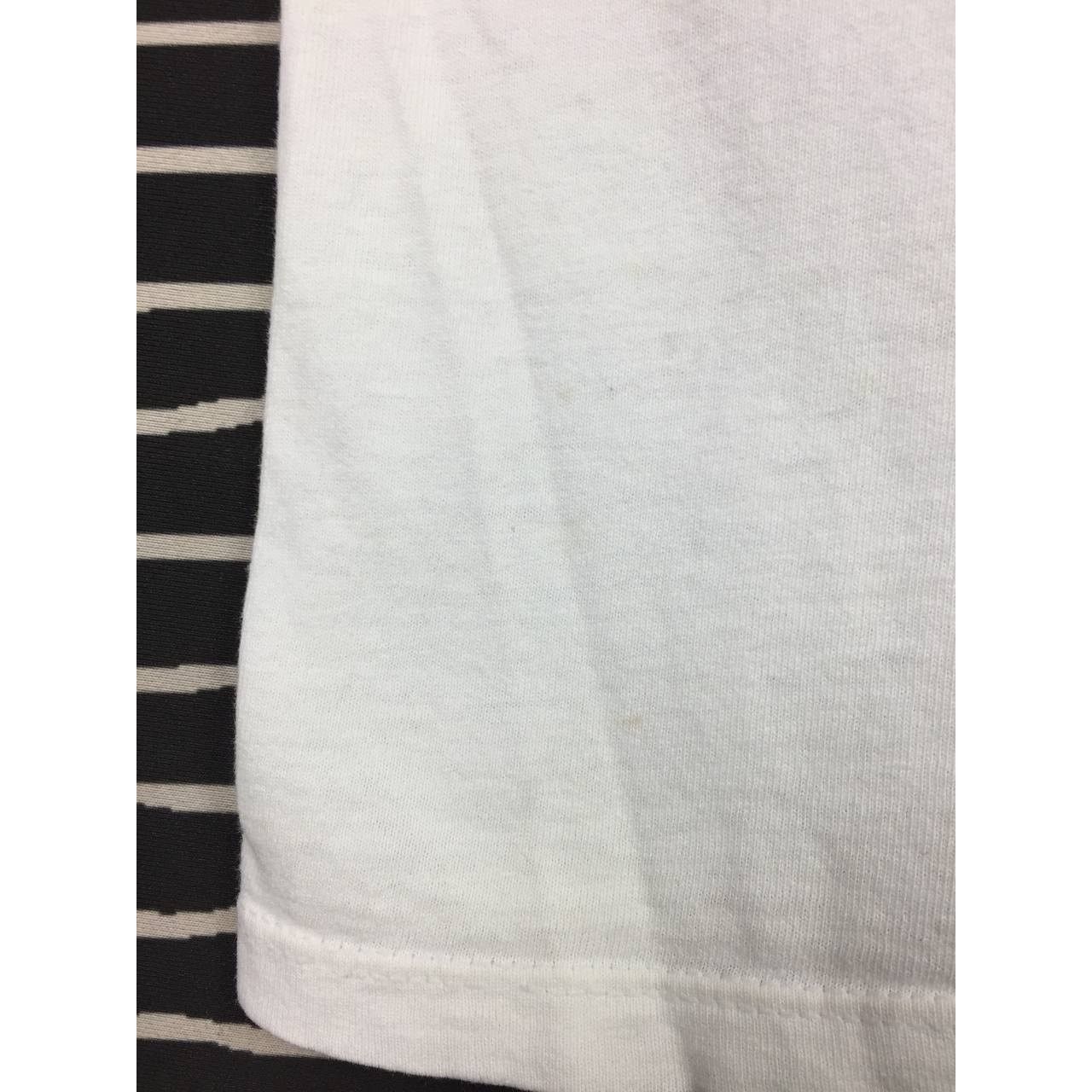 Nike × Vintage Vtg 90s Nike Athletics Swoosh Logo Made In Usa Tee Size US L / EU 52-54 / 3 - 8 Thumbnail