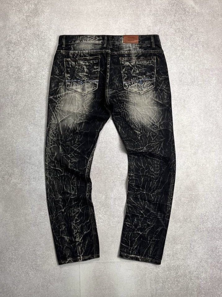 Affliction × Japanese Brand × Vintage Vintage Avantgarde Baggy Japanese Hysteric Baggy Jeans Y2K Size US 32 / EU 48 - 3 Thumbnail