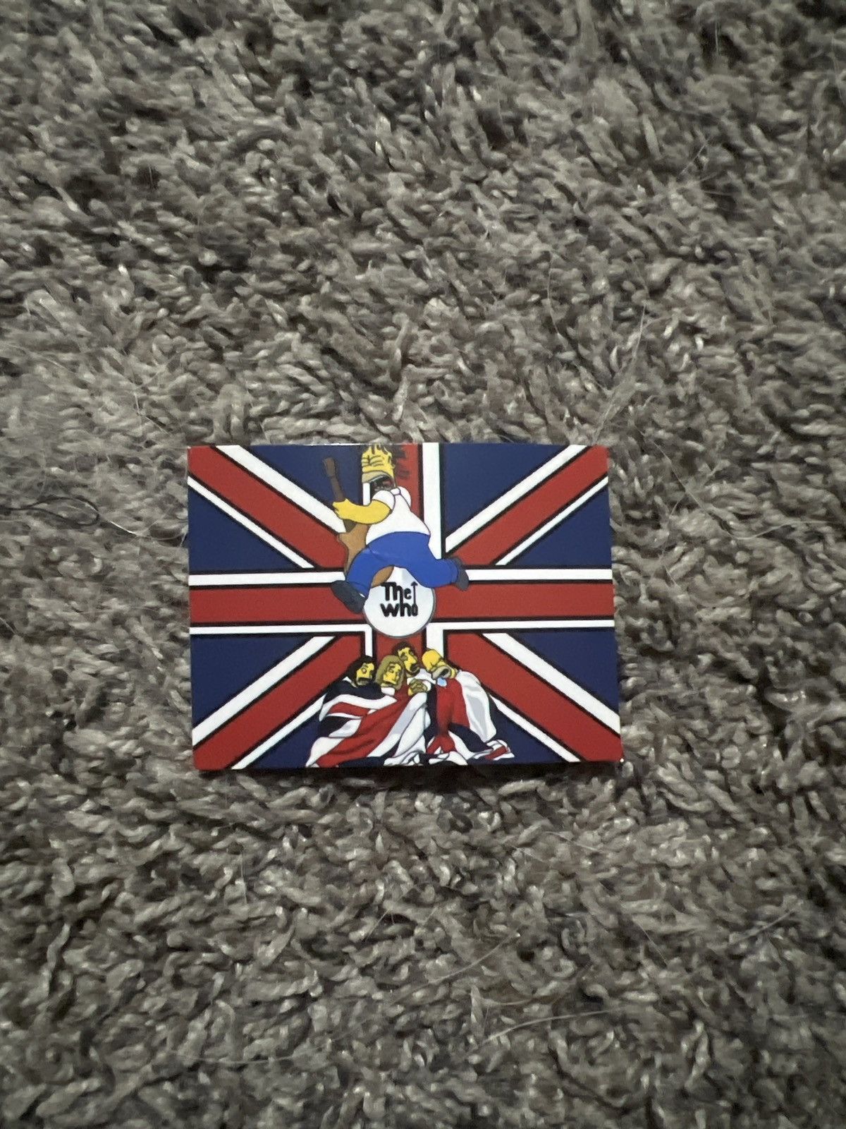 The Simpsons The Simpsons The Who Sticker Size ONE SIZE - 1 Thumbnail