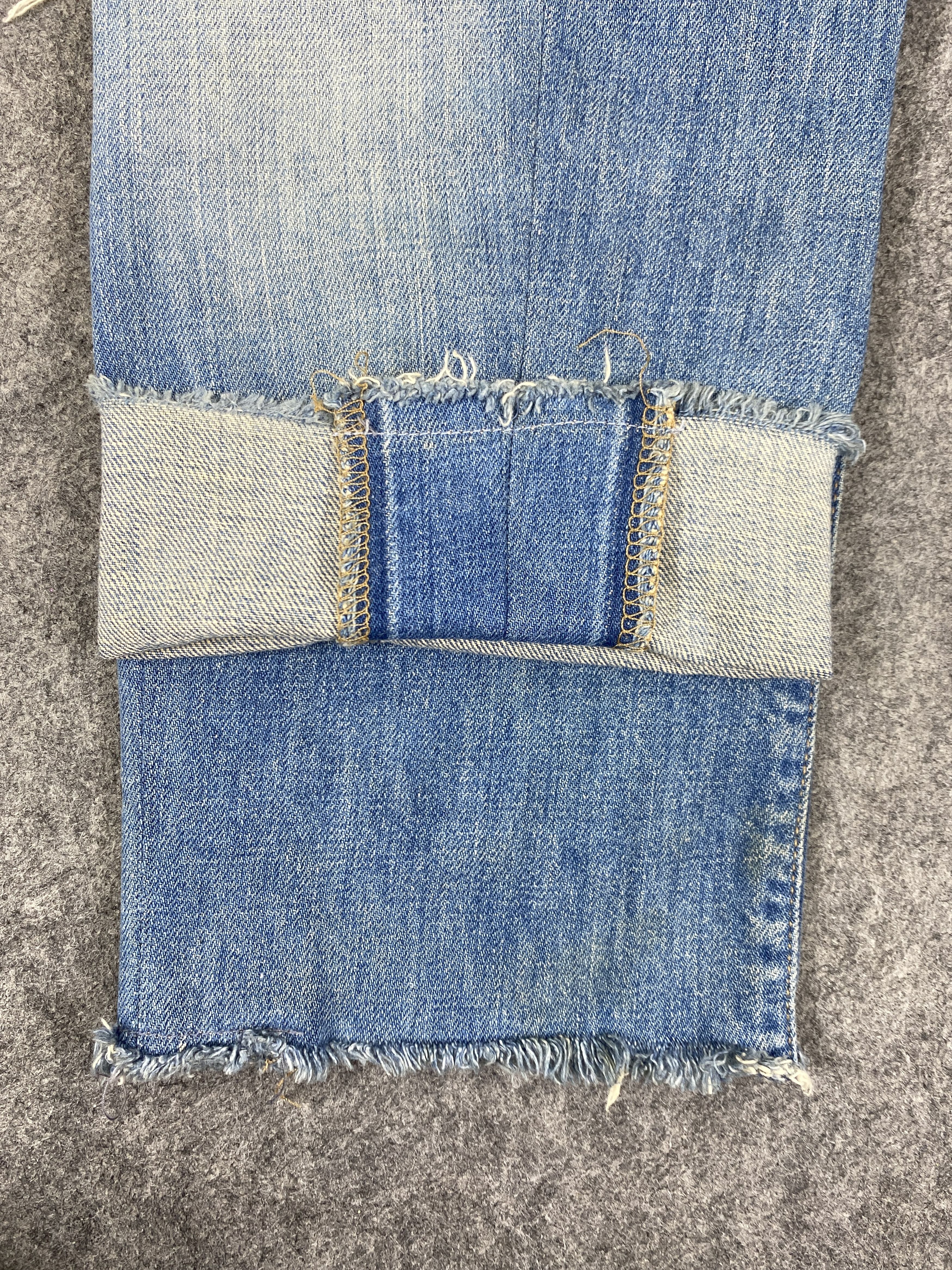 Levi's Faded Blue Vintage Levis 501 Jeans 32x26.5- JN3111 Size US 32 / EU 48 - 11 Thumbnail