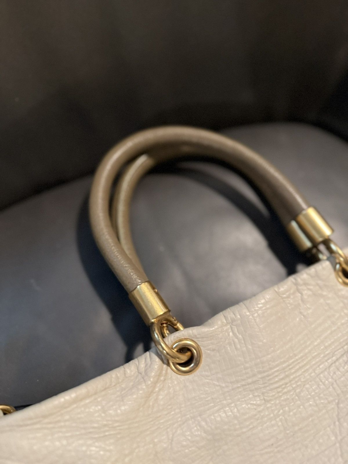 Marc by Marc Jacobs Too Hot to Handle Tri-Color Lizard Embossed Leather Handbag Size ONE SIZE - 5 Thumbnail