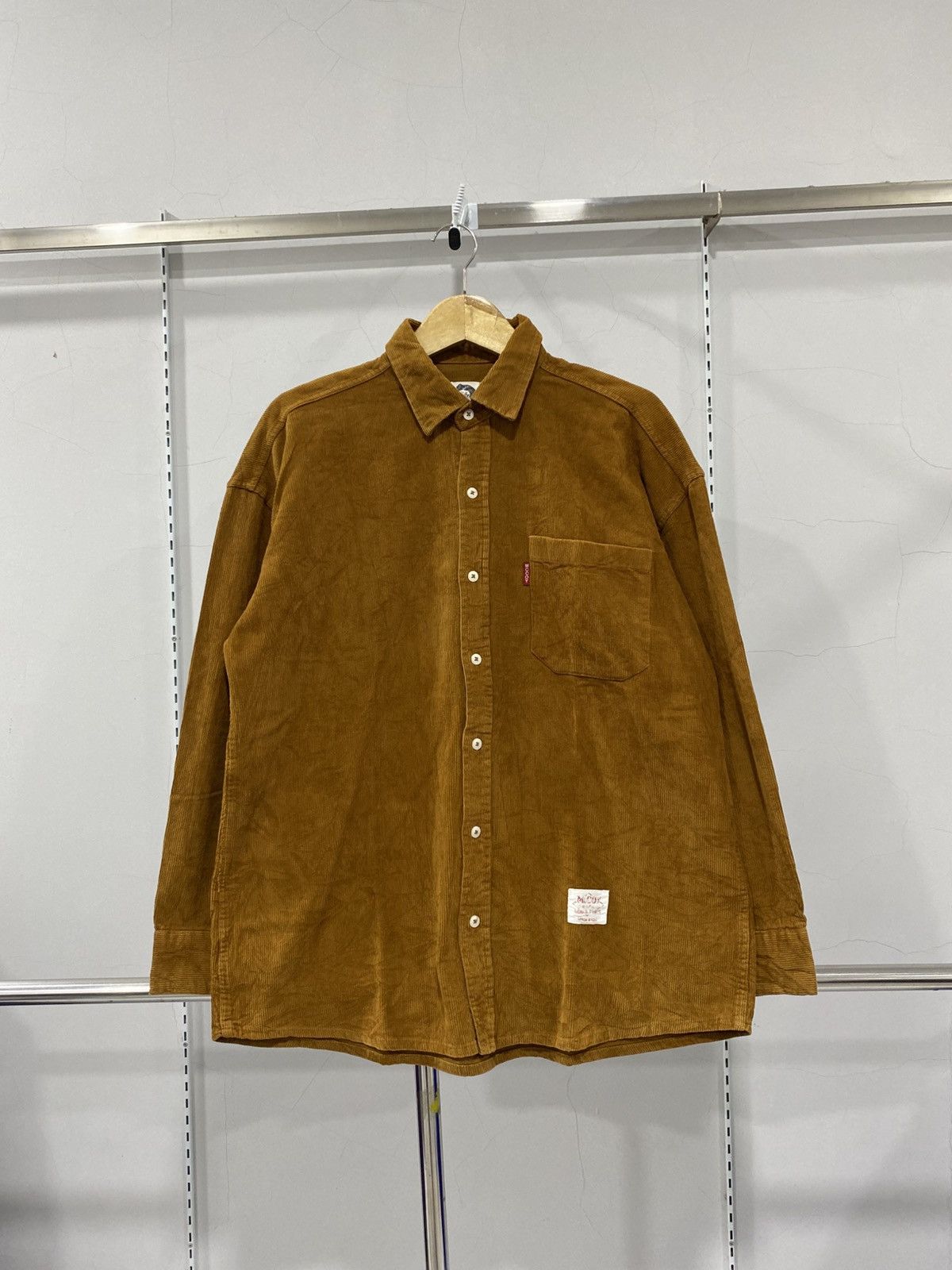 Japanese Brand The Real McCoy Corduroy Shirt Size US L / EU 52-54 / 3 - 1 Thumbnail