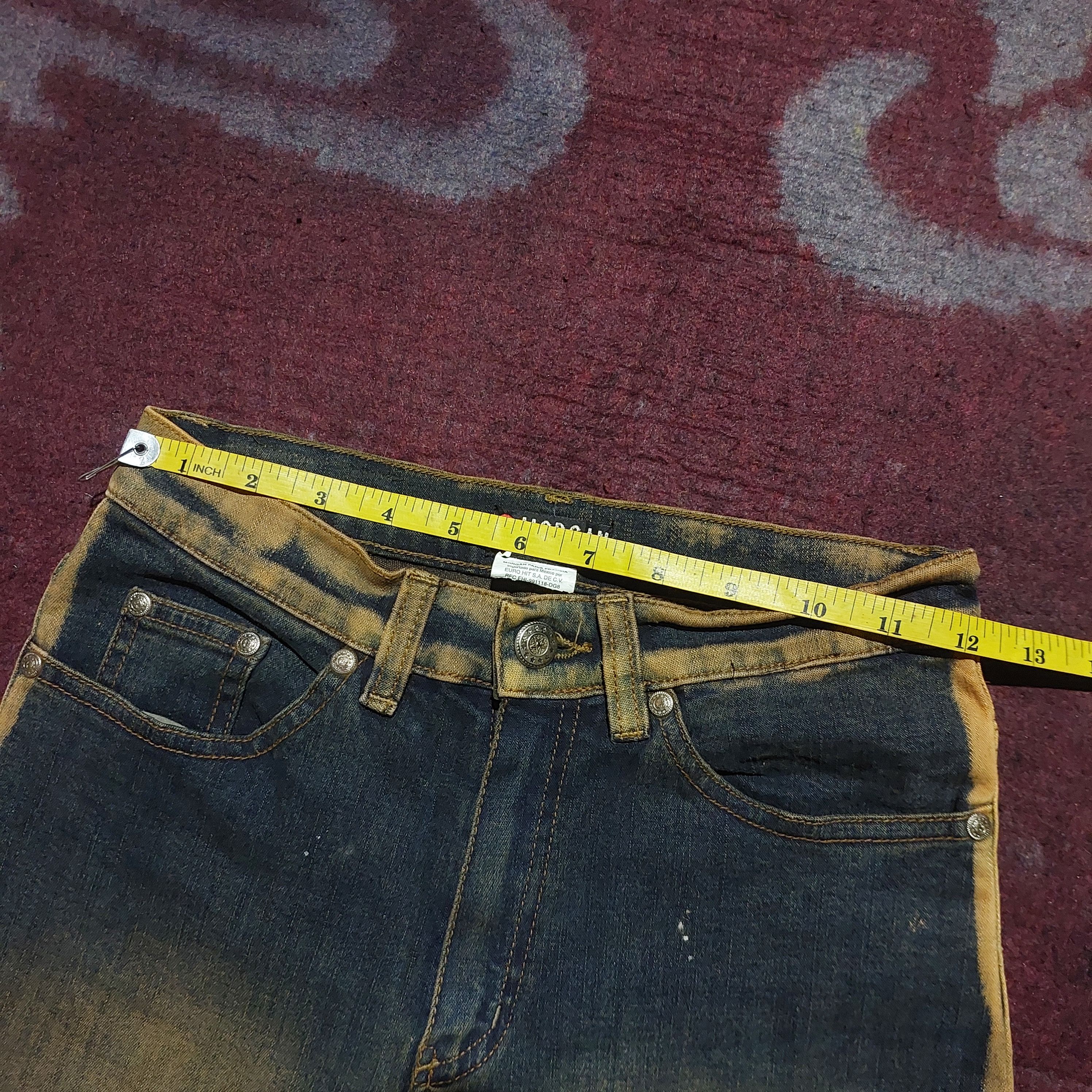 Morgan De Toi Morgan De Toi stripe side mud wash flared jeans Size 24" / US 00 / IT 34 - 14 Thumbnail