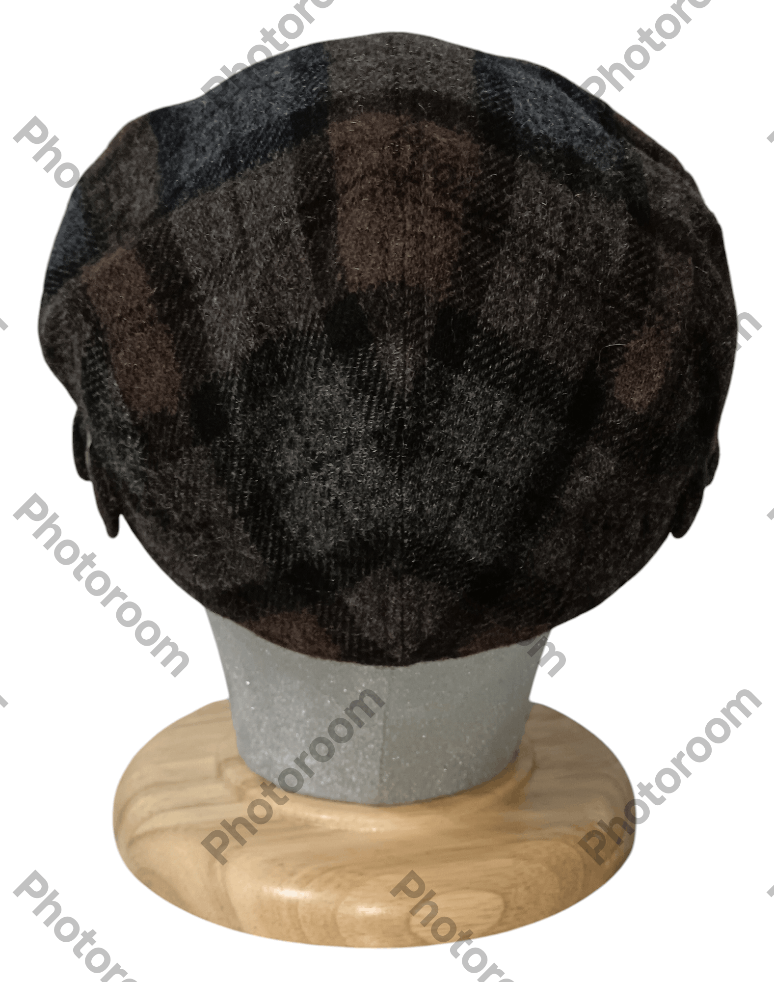 Burberry BURBERRY TARTAN WOOL BERET HAT FOC BURBERRY HANDKERCHIEF Size ONE SIZE - 4 Thumbnail