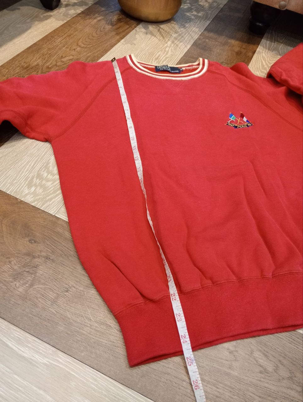 Polo Ralph Lauren POLO RALPH LAUREN VINTAGE CROSS FLAG YACHT CLUB SWEATSHIRT Size US S / EU 44-46 / 1 - 14 Thumbnail