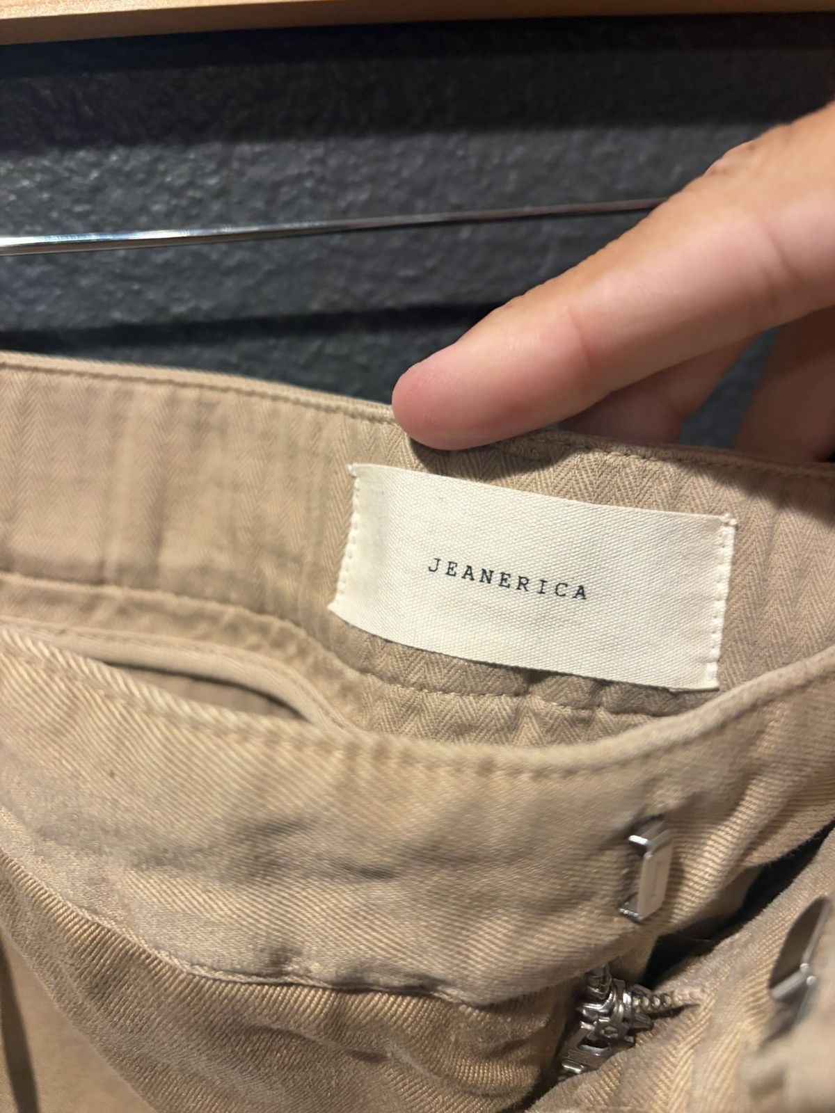 JEANERICA Jeanerica Men's Genua Chino Beige 30 Brand New Size US 30 / EU 46 - 5 Thumbnail