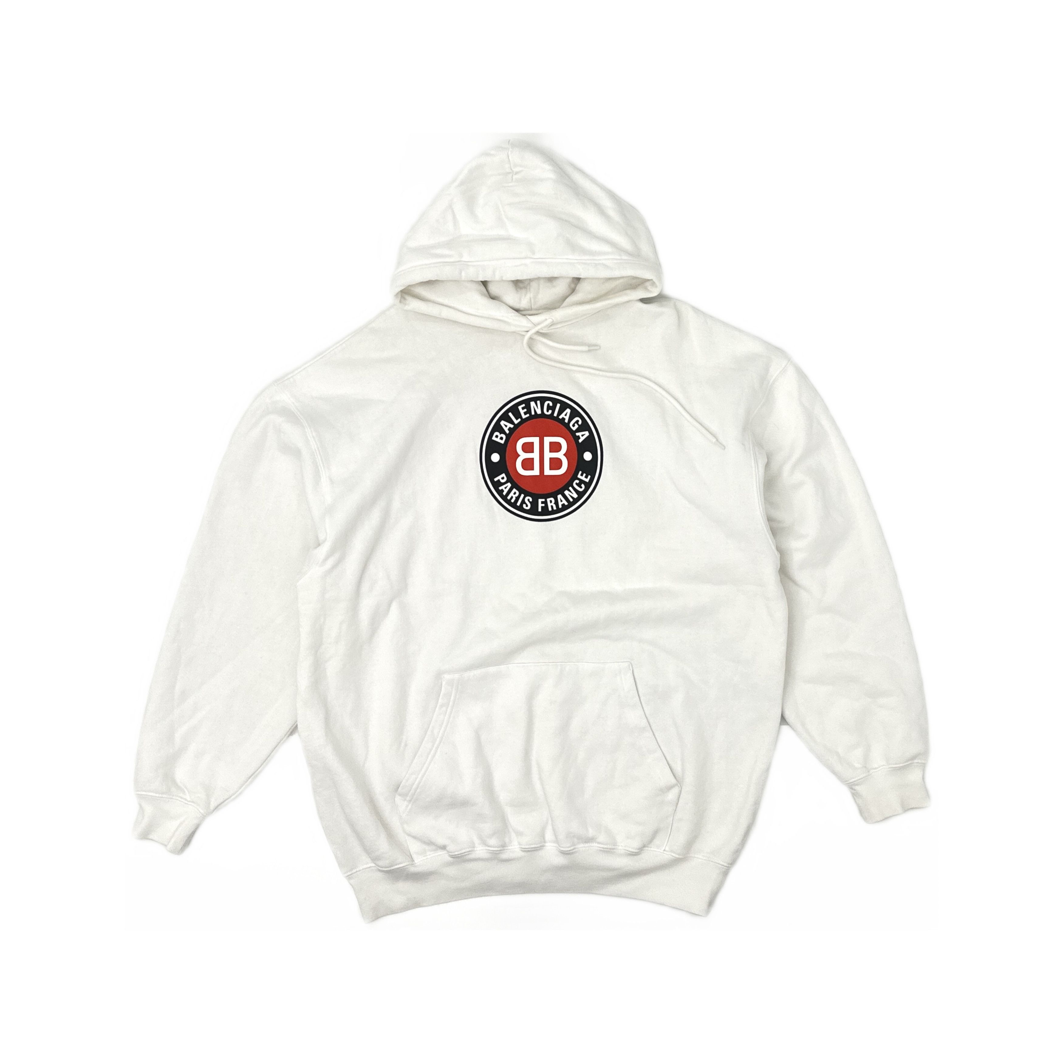 Balenciaga Balenciaga Logo Hoodie Size S Size S / US 4 / IT 40 - 1 Thumbnail
