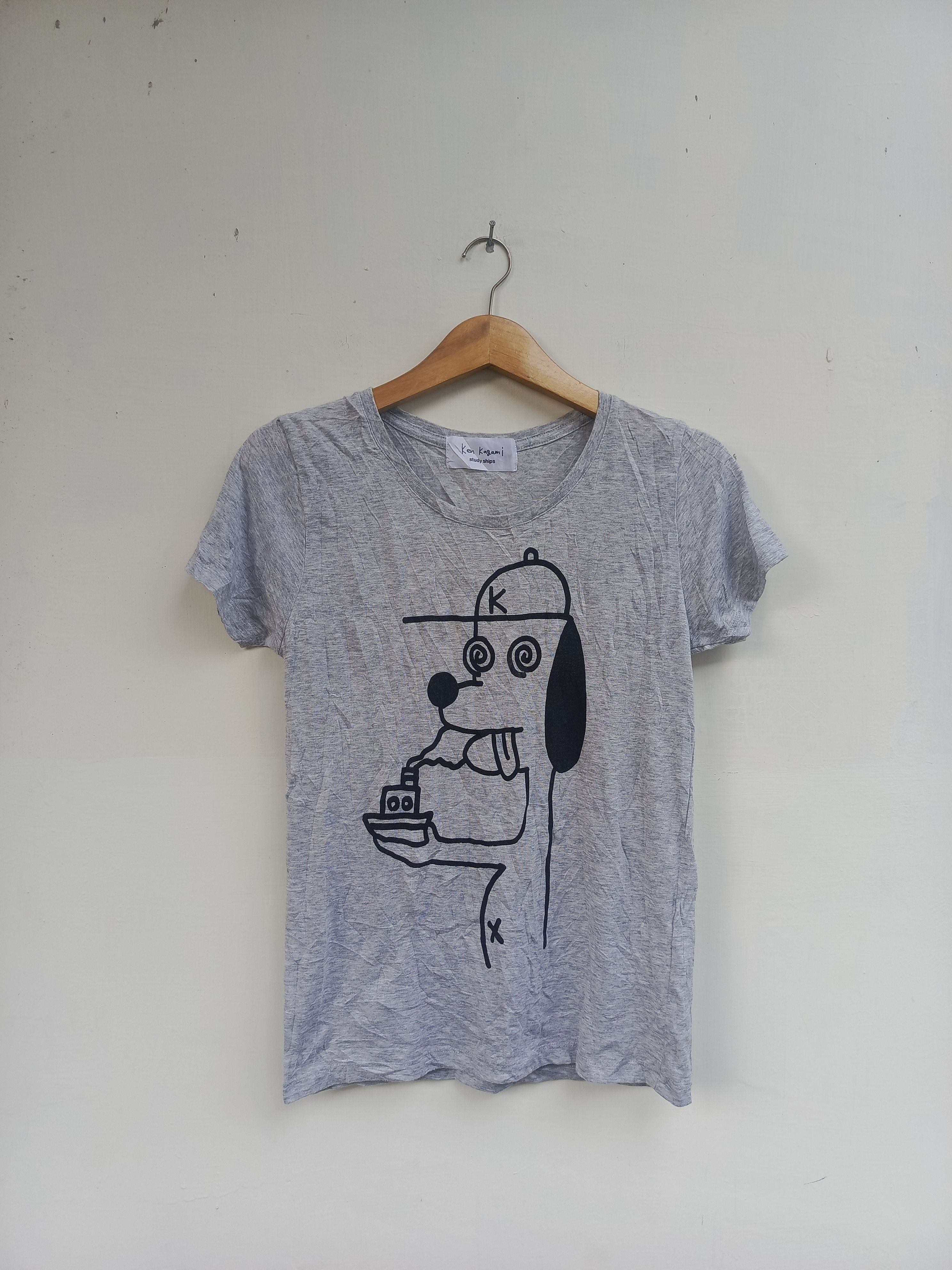 Japanese Brand Ken Kagami study Ships japan tshirt Size M / US 6-8 / IT 42-44 - 1 Thumbnail