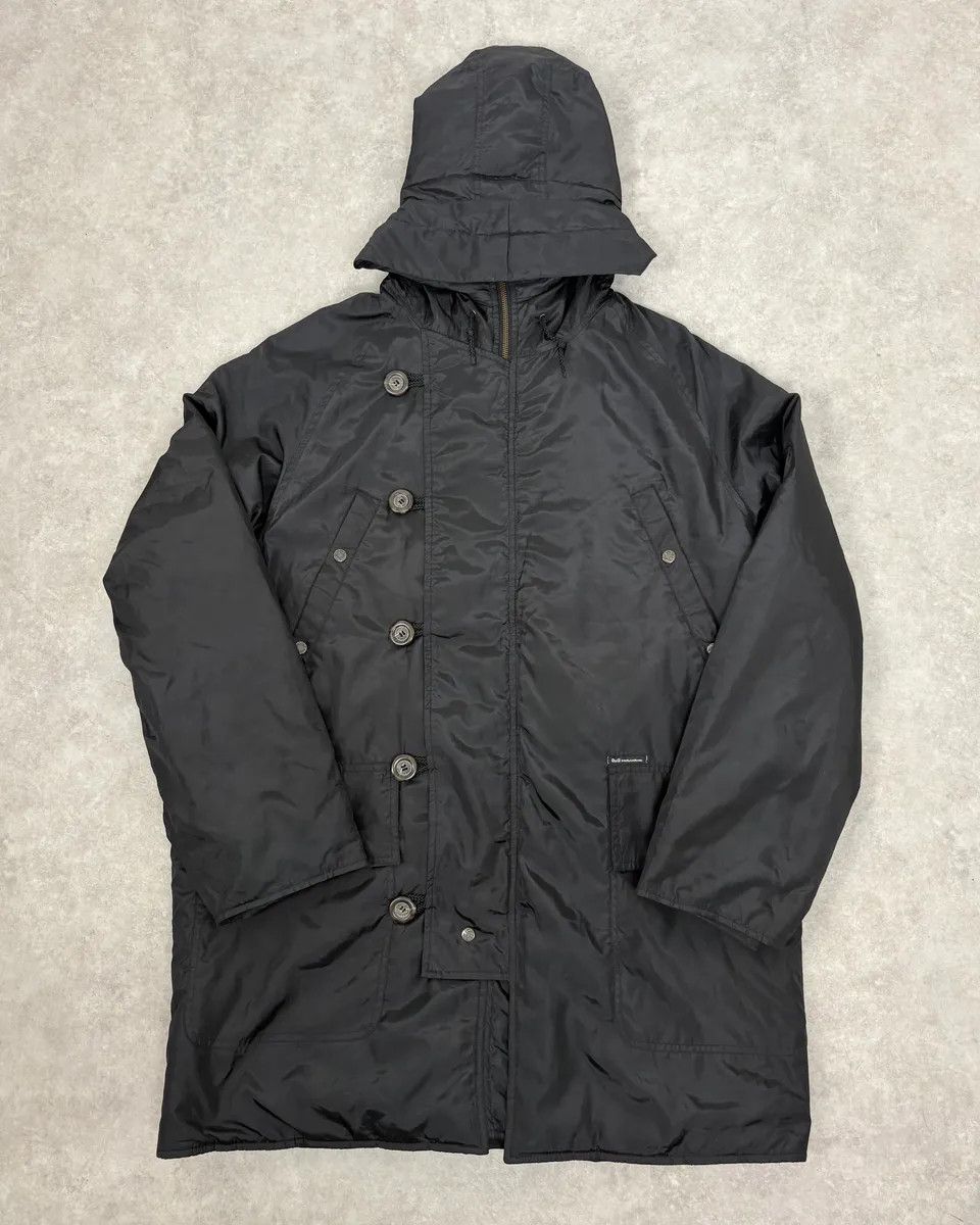 Dolce & Gabbana AW2003 Dolce & Gabbana Black Hooded Long Aviator Parka Jacket Size US M / EU 48-50 / 2 - 1 Thumbnail