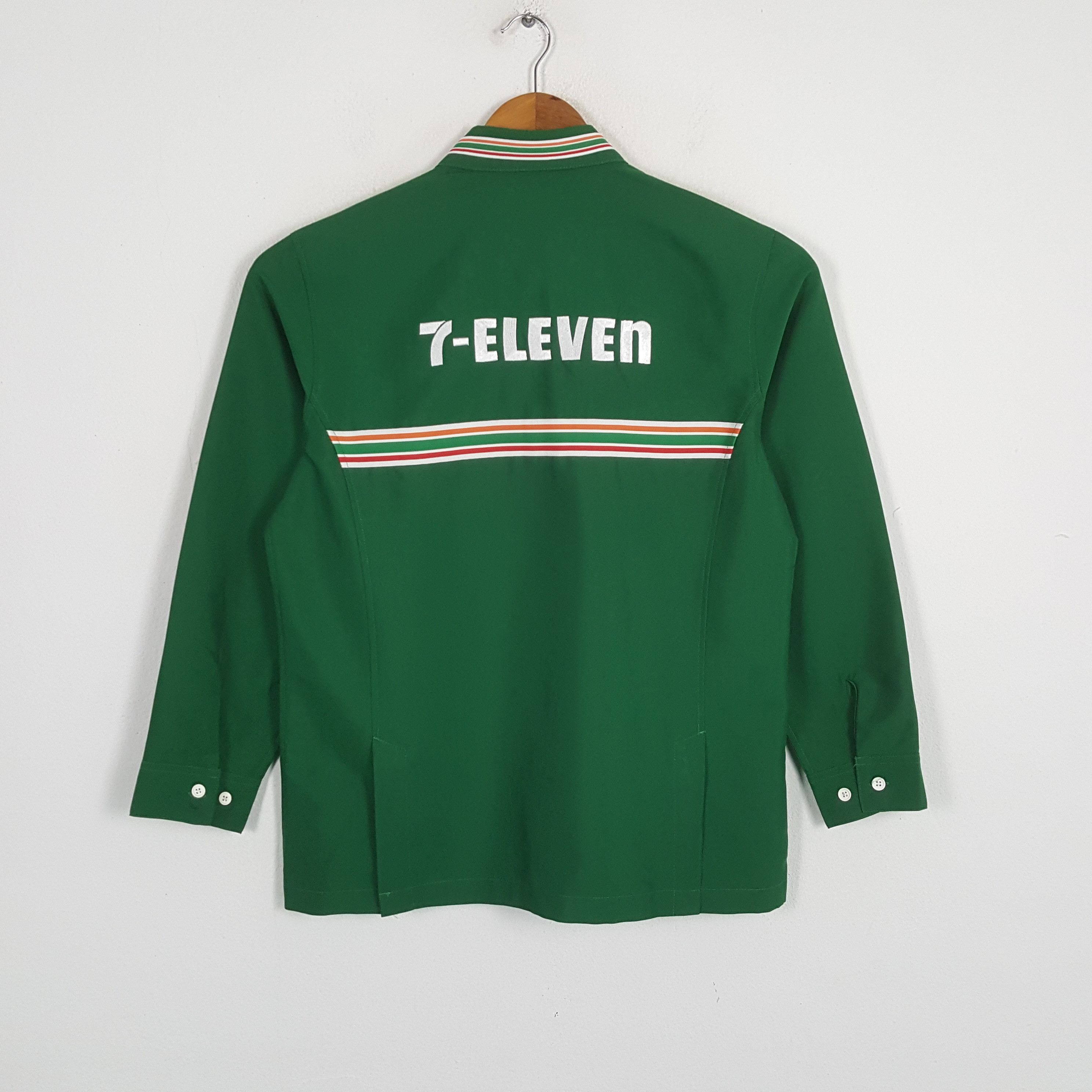 Japanese Brand × Vintage Vintage 7-ELEVEn Japanese Workers Uniform Jacket Size US M / EU 48-50 / 2 - 1 Thumbnail