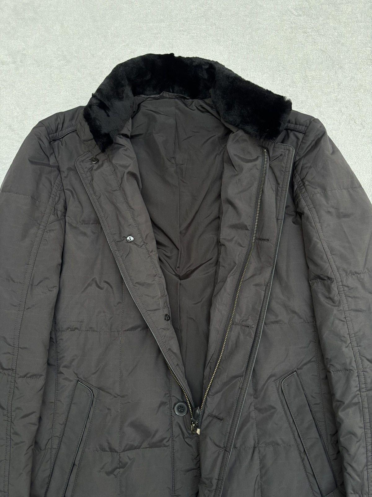 Other Carlo Castello Down-Filled Field Jacket with Fur collar Size US L / EU 52-54 / 3 - 5 Thumbnail