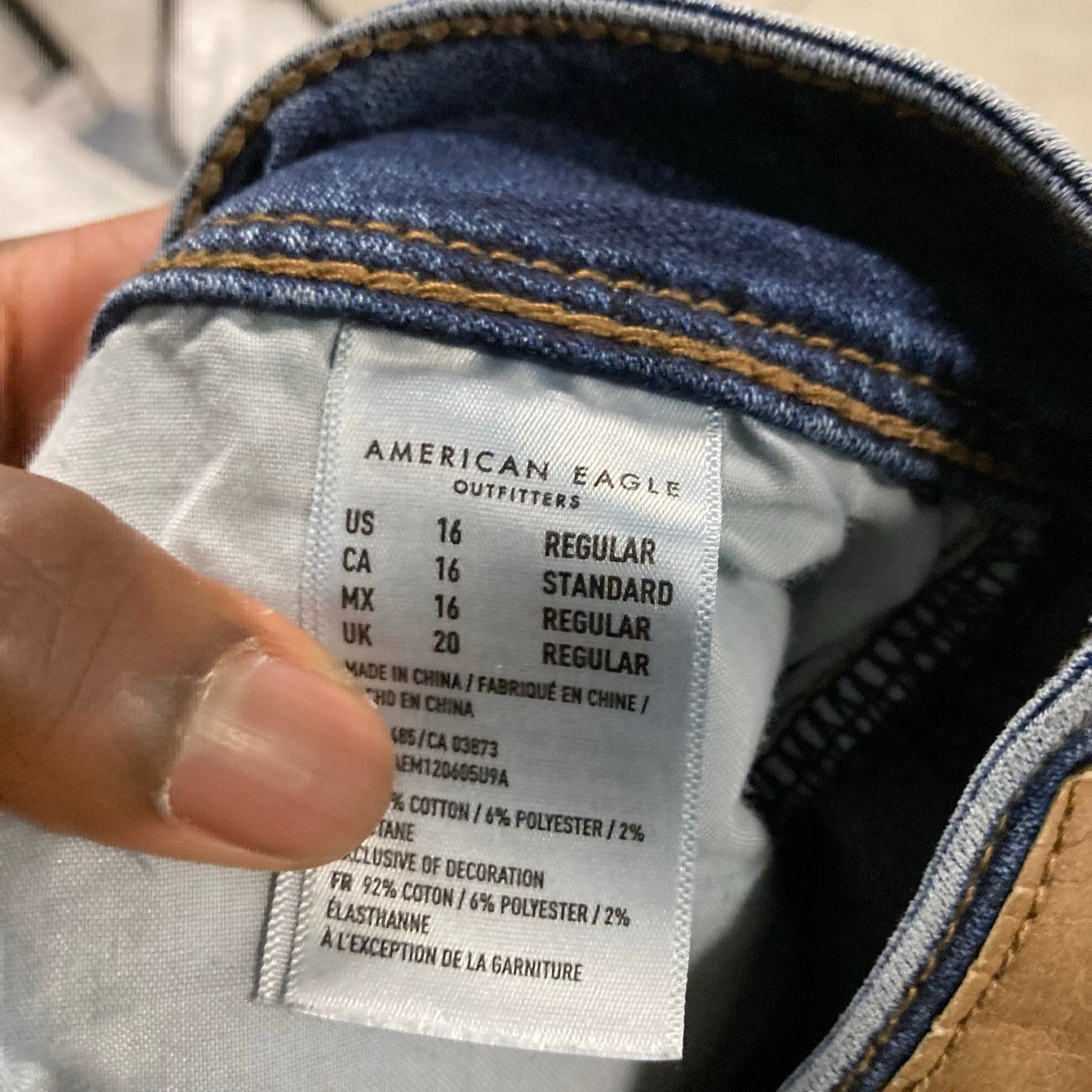 American Eagle Outfitters American eagle bootcut flare jeans 34x31 Size 38" / US 16 / IT 52 - 6 Thumbnail