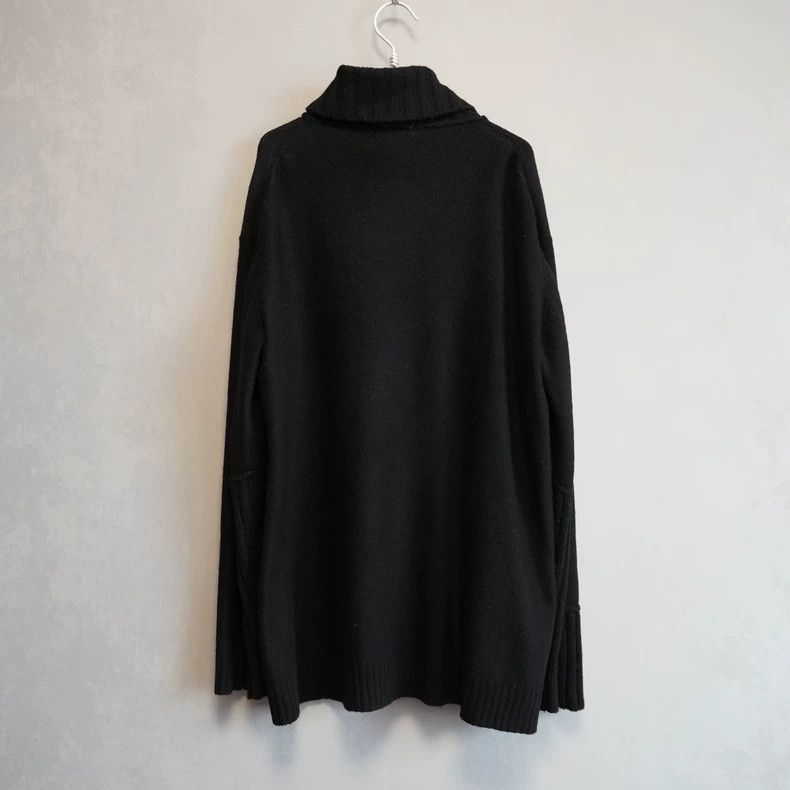 Yohji Yamamoto Yohji Yamamoto Yohji Yamamoto Black Knit Sweater Size US M / EU 48-50 / 2 - 3 Thumbnail