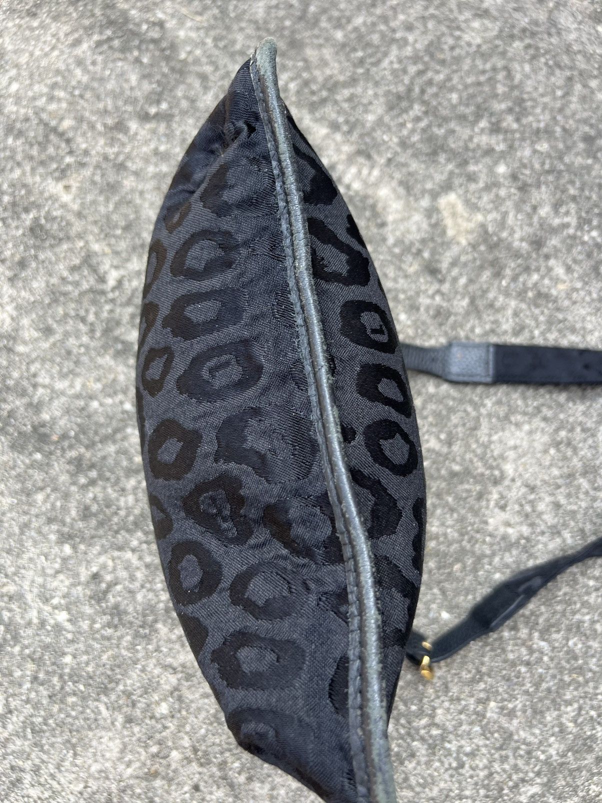 Leather Vintage FEILER Germany Hybrid Leather Jacquard Sling Bag Size ONE SIZE - 14 Thumbnail