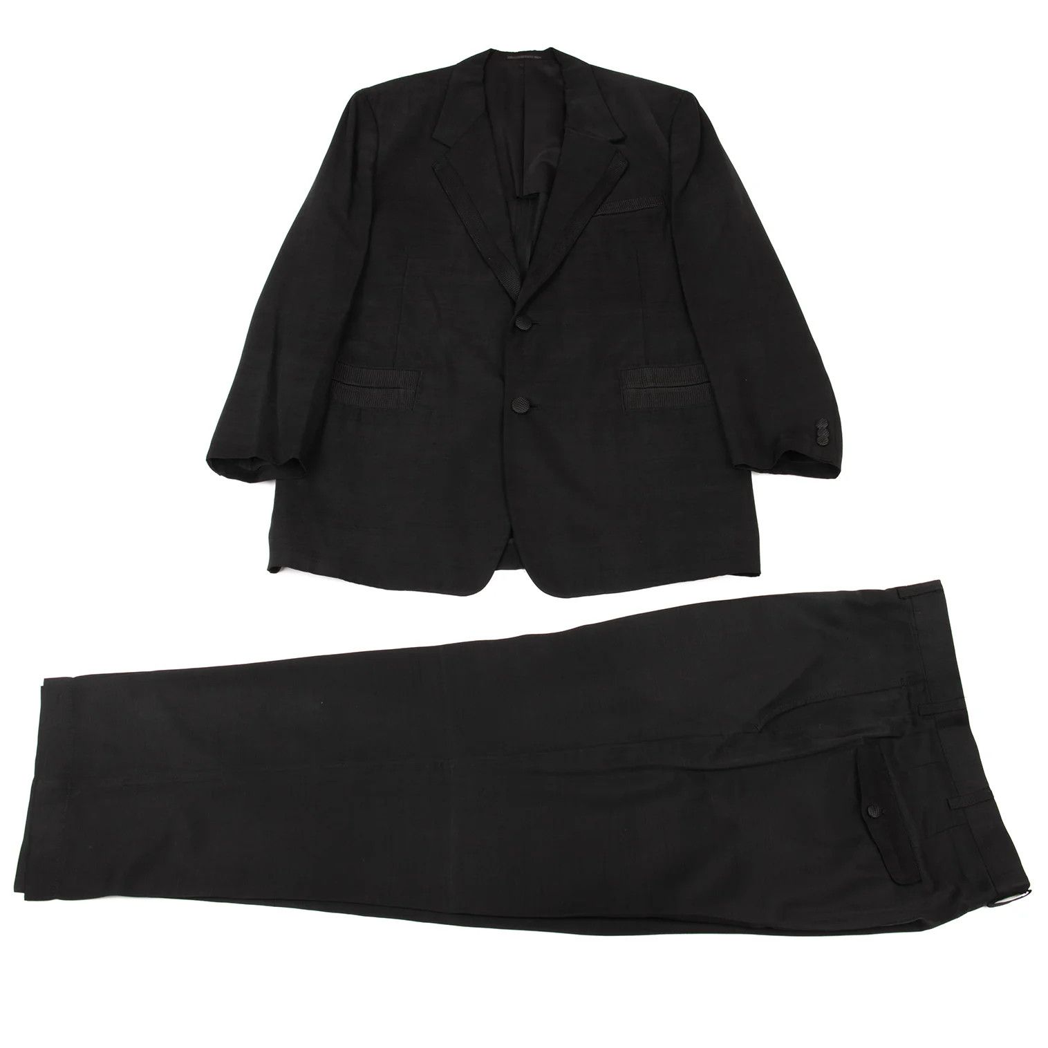 Yohji Yamamoto Yohji Yamamoto Silk Border Tape Design Jacket Size US L / EU 52-54 / 3 - 14 Thumbnail