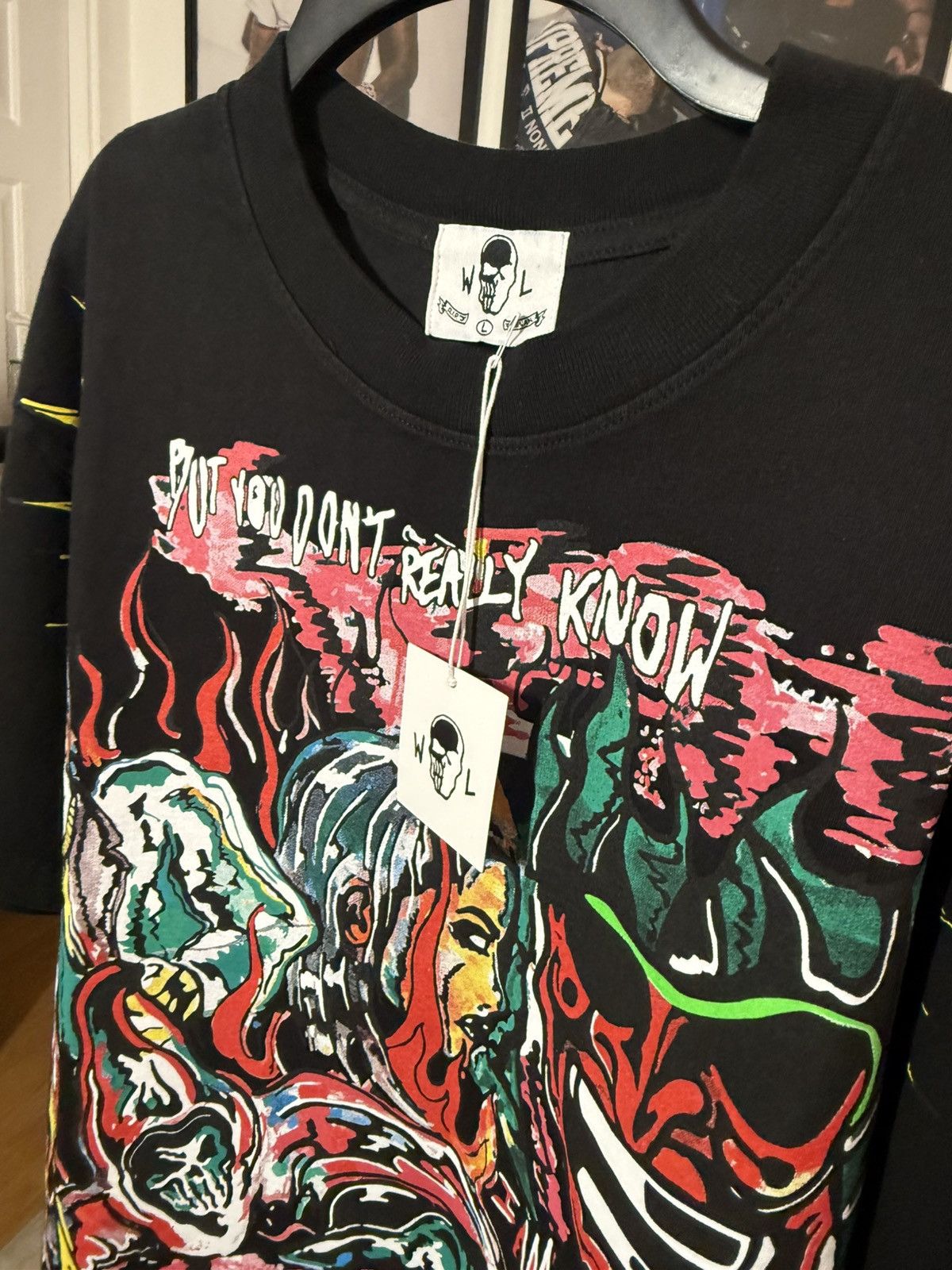 Warren Lotas Warren Lotas Devoid of Humanity T-Shirt Size US L / EU 52-54 / 3 - 3 Thumbnail