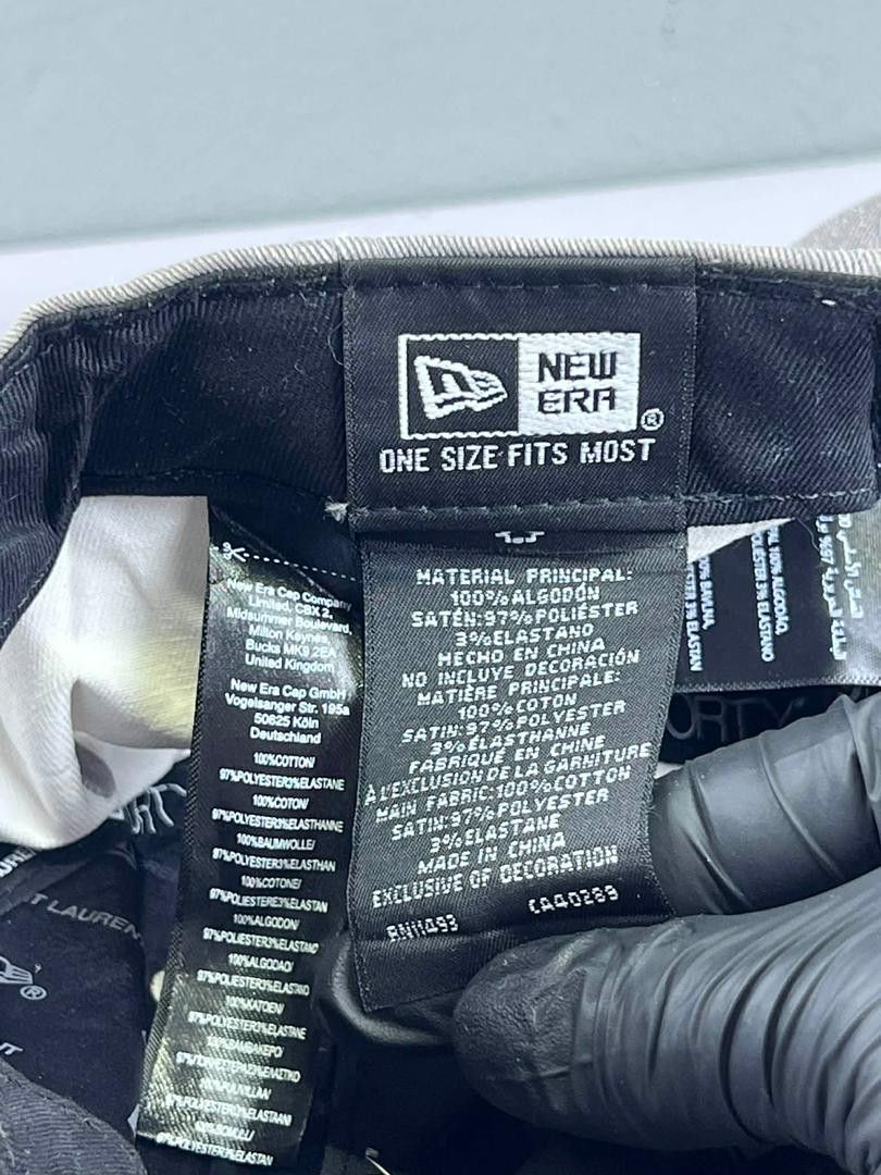Yves Saint Laurent Saint Laurent X New Era Logo Jeans Cap Size ONE SIZE - 9 Thumbnail