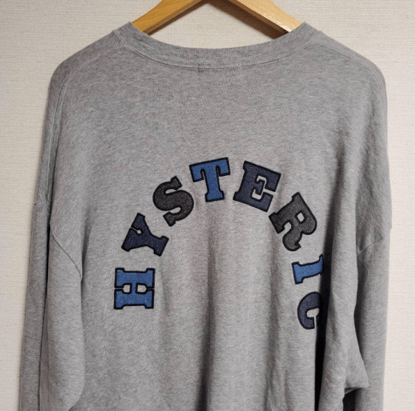 Hysteric Glamour Hysteric Glamour Bear Patch Logo Long Sleeve Sweatshirt Tee Size US L / EU 52-54 / 3 - 4 Thumbnail