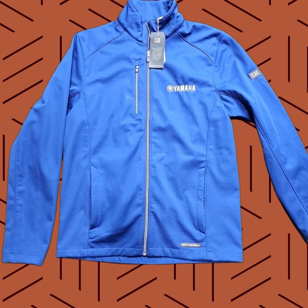 Yamaha Yamaha Racing Jacket Men M Blue Lightweight Full Zip Racer Motorcycle Sports Jacket Men Regular Century Buck Blue Light Zip Size US M / EU 48-50 / 2 - 1 Thumbnail