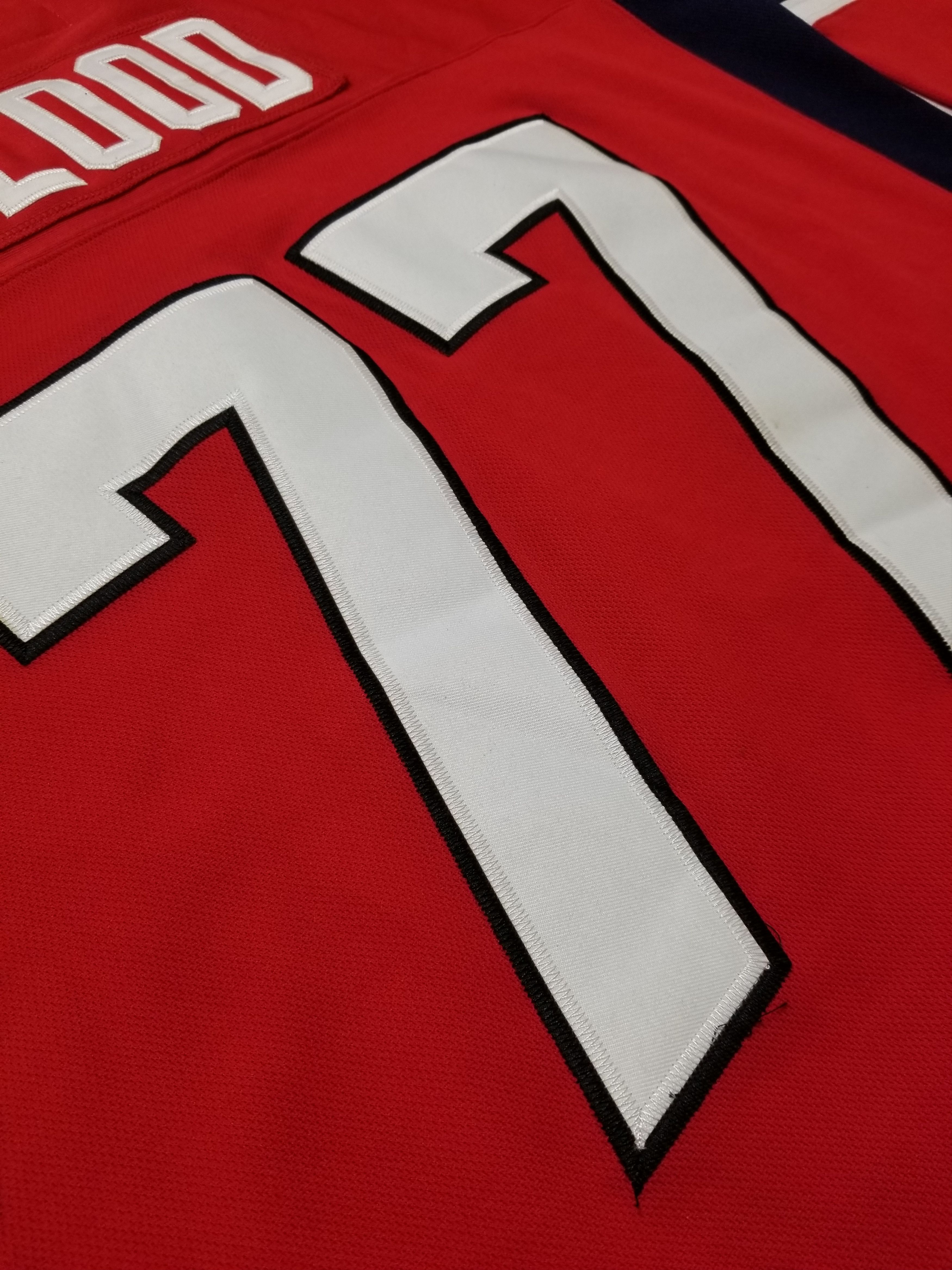 Other Ben Blood Elmira Jackals Hockey ECHL Stitched Sewn Jersey Size US L / EU 52-54 / 3 - 13 Thumbnail