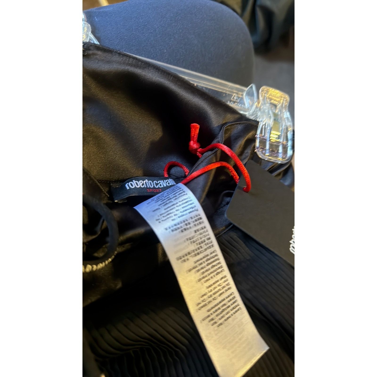 Roberto Cavalli Roberto Cavalli sport knee length skirt Black L Size 32" / US 10 / IT 46 - 7 Thumbnail
