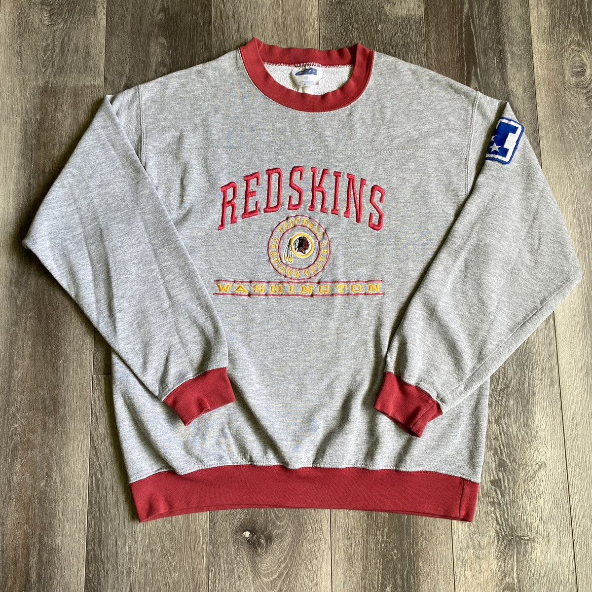 NFL Vintage 90s NFL Washington Redskins CSA Embroidered Crewneck Size US M / EU 48-50 / 2 - 1 Thumbnail