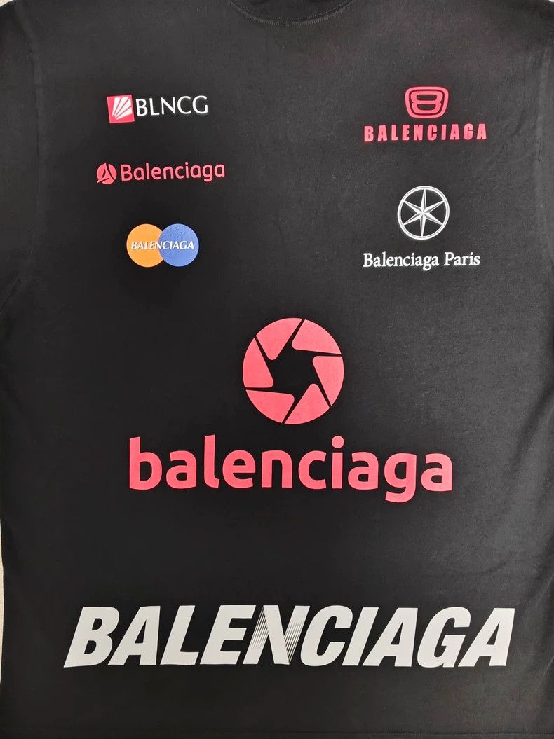 Balenciaga Balenciaga 23 FW Top3B racing logo printed short sleeve T-s Size US S / EU 44-46 / 1 - 4 Thumbnail