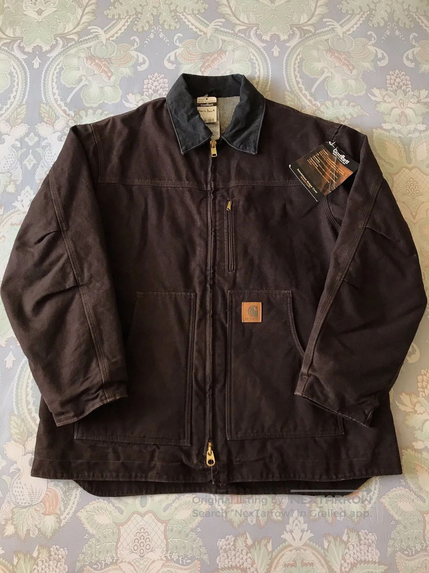 Carhartt Carhartt C61 XL Canvas Work Jacket. Size US XL / EU 56 / 4 - 1 Thumbnail