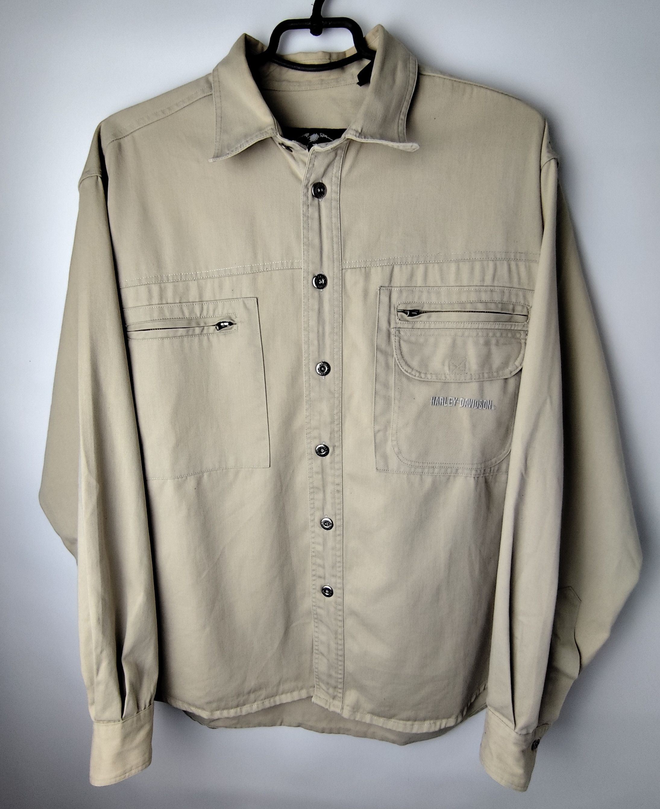 Harley Davidson Vintage Y2k streetwear Harley Davidson Overshoot Shirt Size US L / EU 52-54 / 3 - 1 Thumbnail