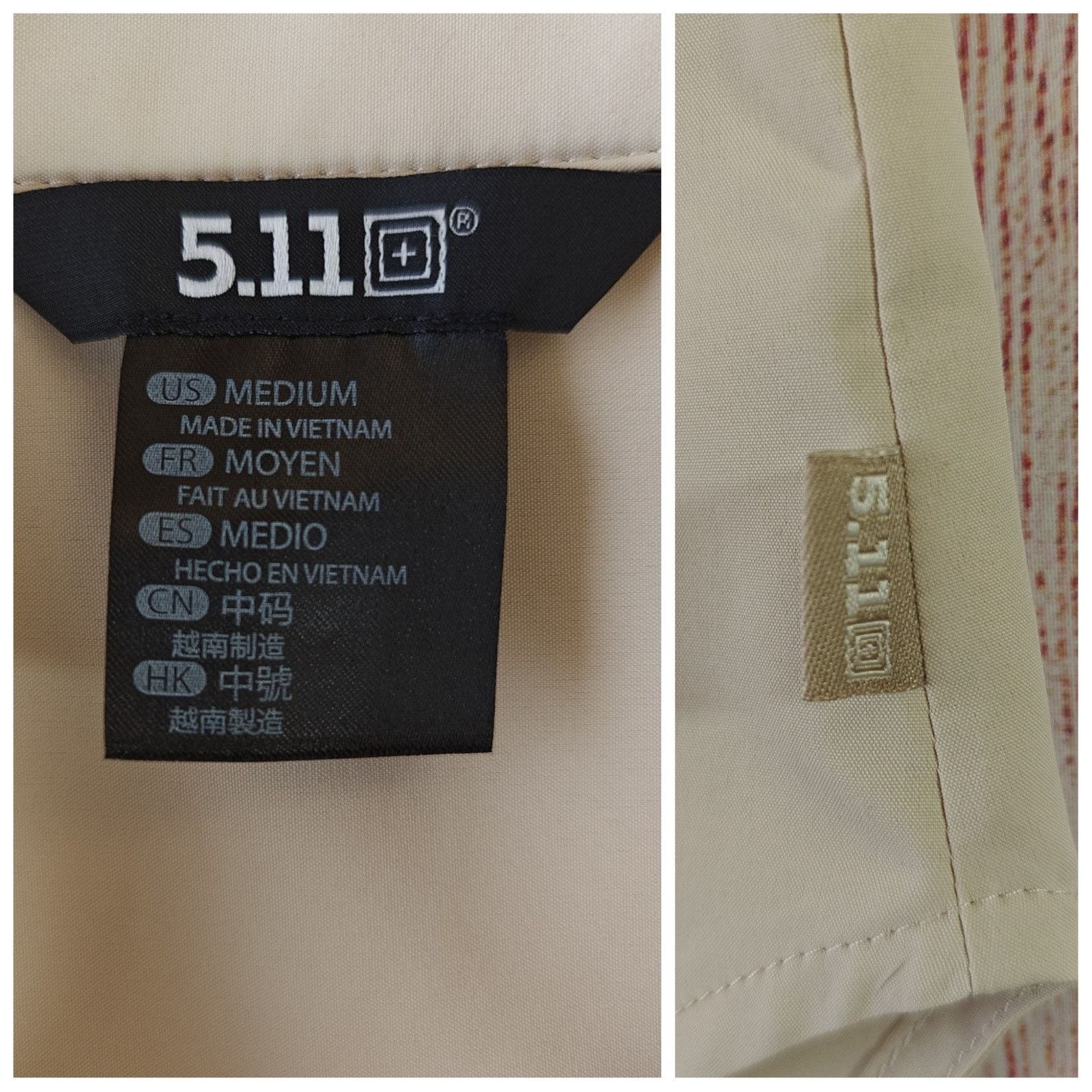 5.11 5.11 Tactical Marksman long sleeve shirt sz M Size M / US 6-8 / IT 42-44 - 7 Thumbnail