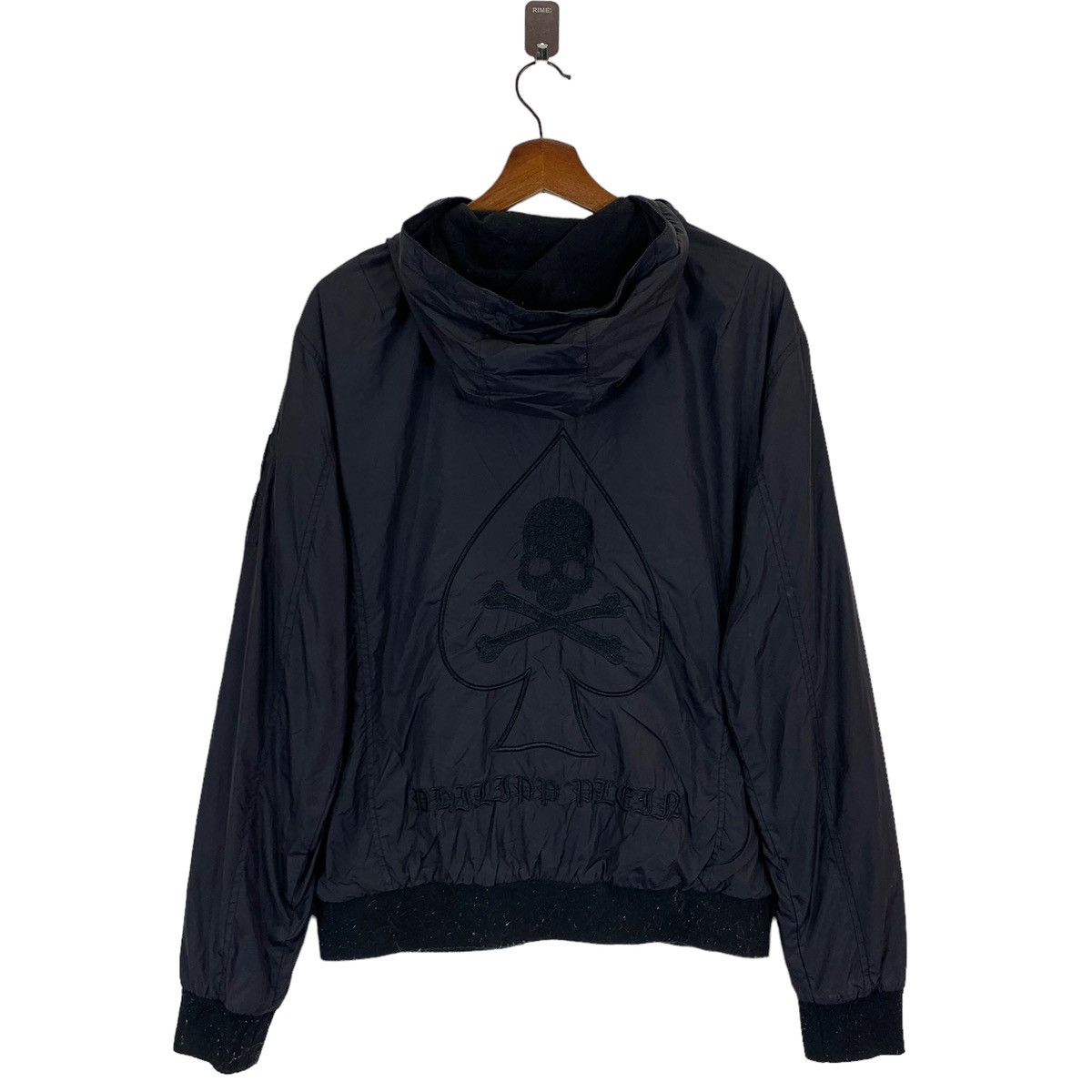 Designer × Vintage VINTAGE PHILIPP PLEIN SKULL LIGHT ZIPPER JACKET Size US L / EU 52-54 / 3 - 1 Thumbnail