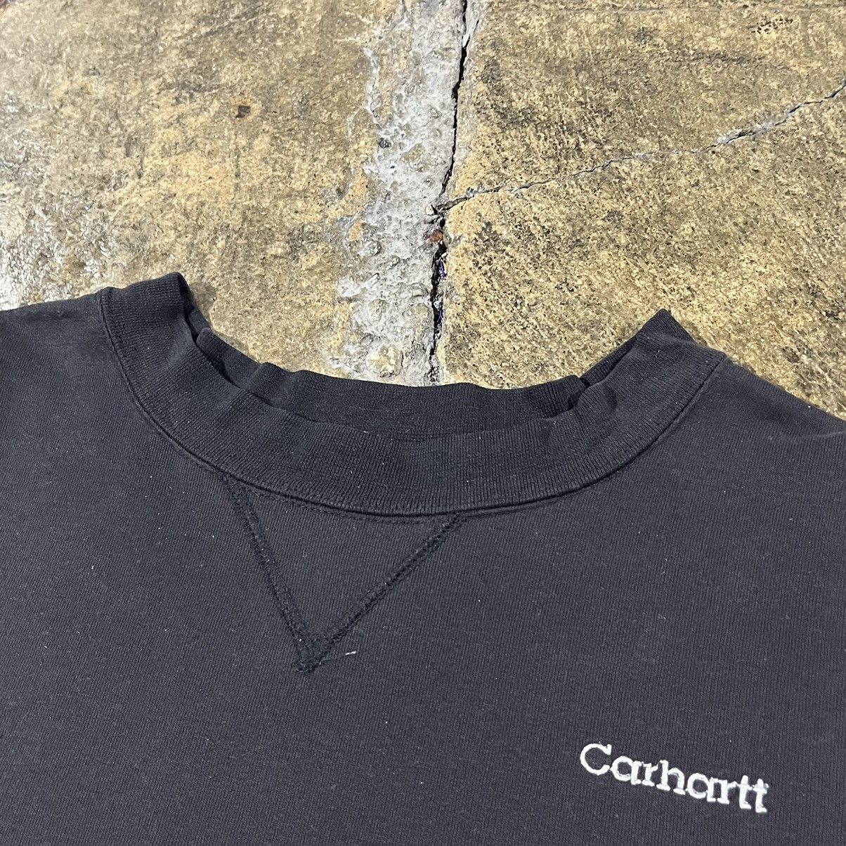 Carhartt × Vintage Crazy Vintage 90s Carhartt Crewneck Essential Workwear Size US XXL / EU 58 / 5 - 6 Thumbnail