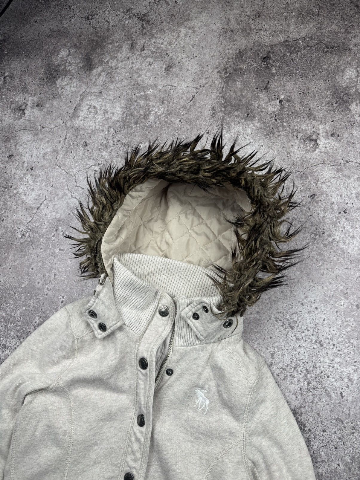 Abercrombie & Fitch 🔥 If six was nine Style Abercrombie & Fitch fur Zip Hoodie Size US S / EU 44-46 / 1 - 3 Thumbnail